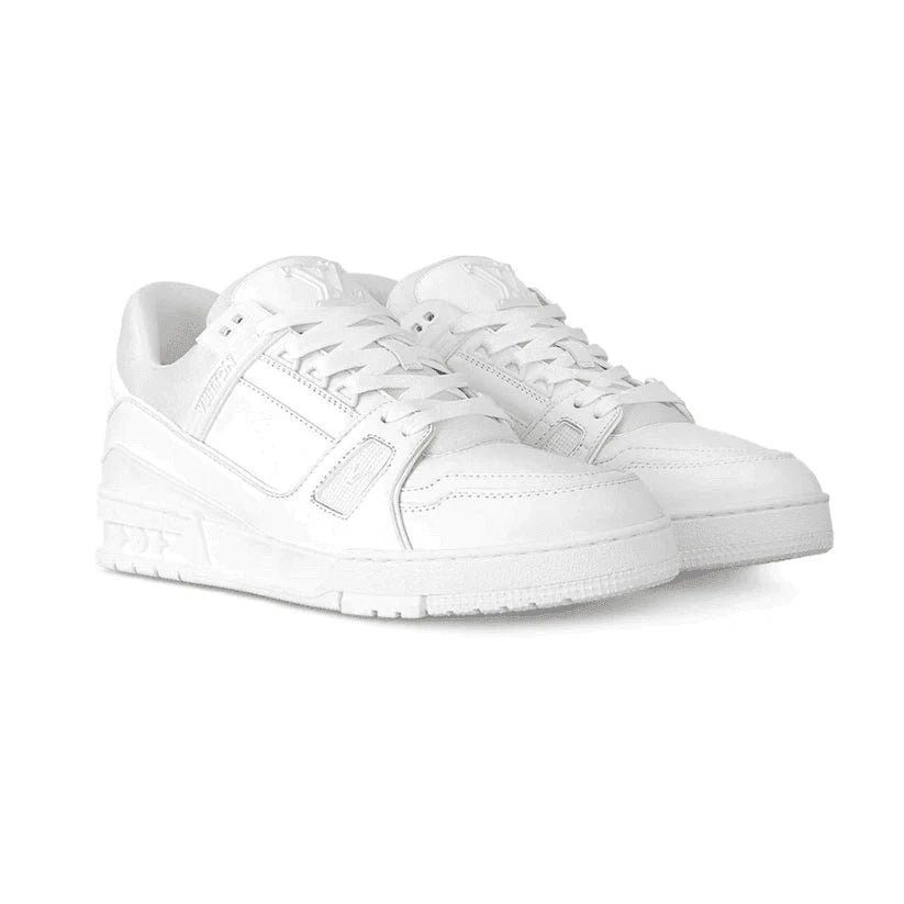 Louis Vuitton LV Trainer Sneaker All White