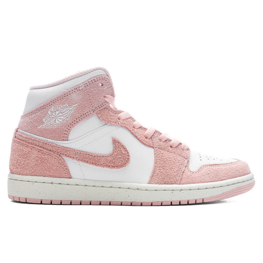 Air Jordan 1 Mid SE White Legend Pink Sail