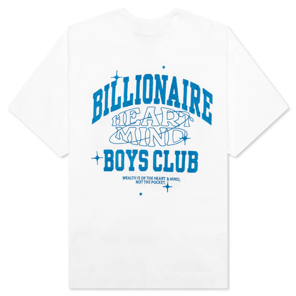Heart and Mind Club S S Knit Bleach White