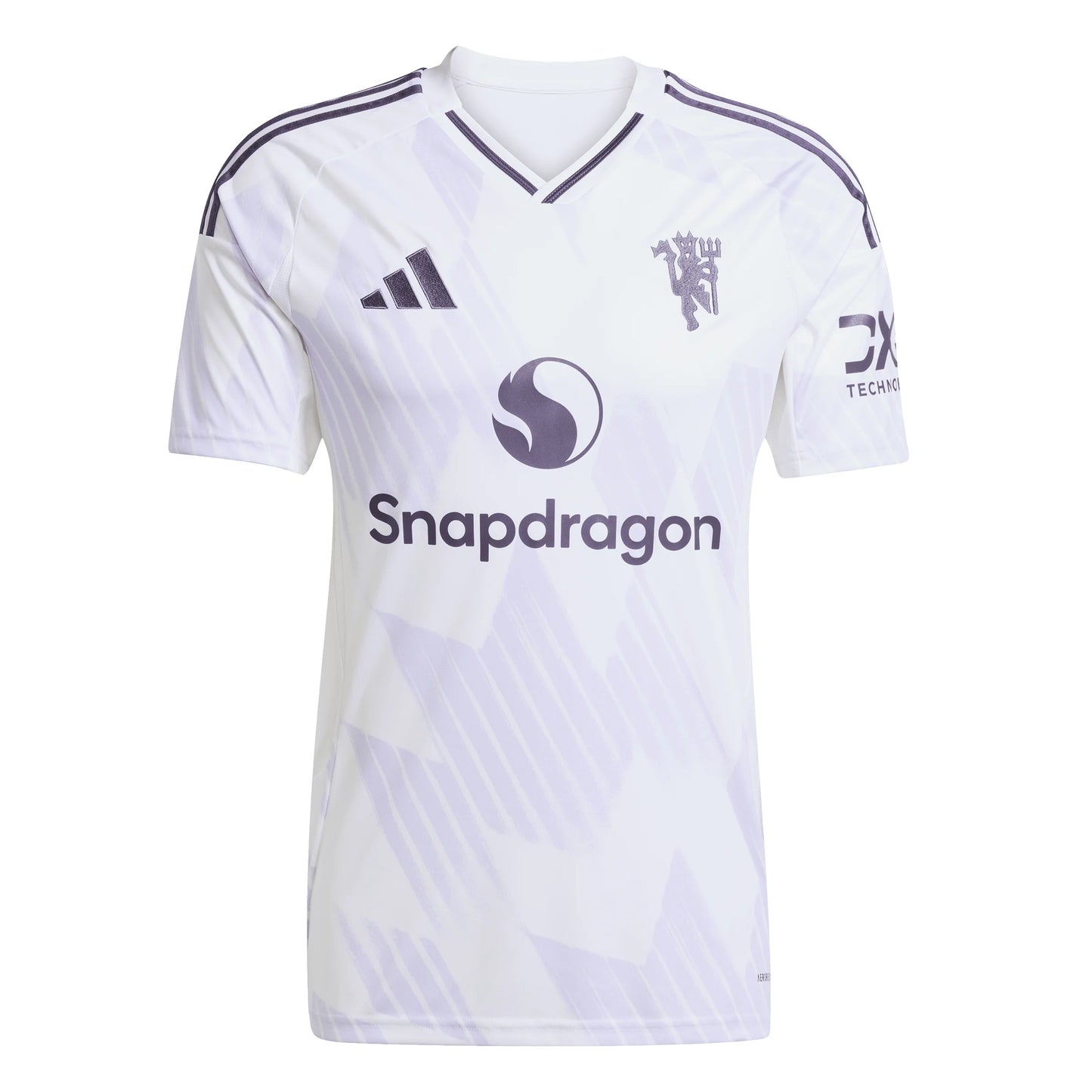 adidas Mens Manchester United Away Soccer Jersey 25 26 White