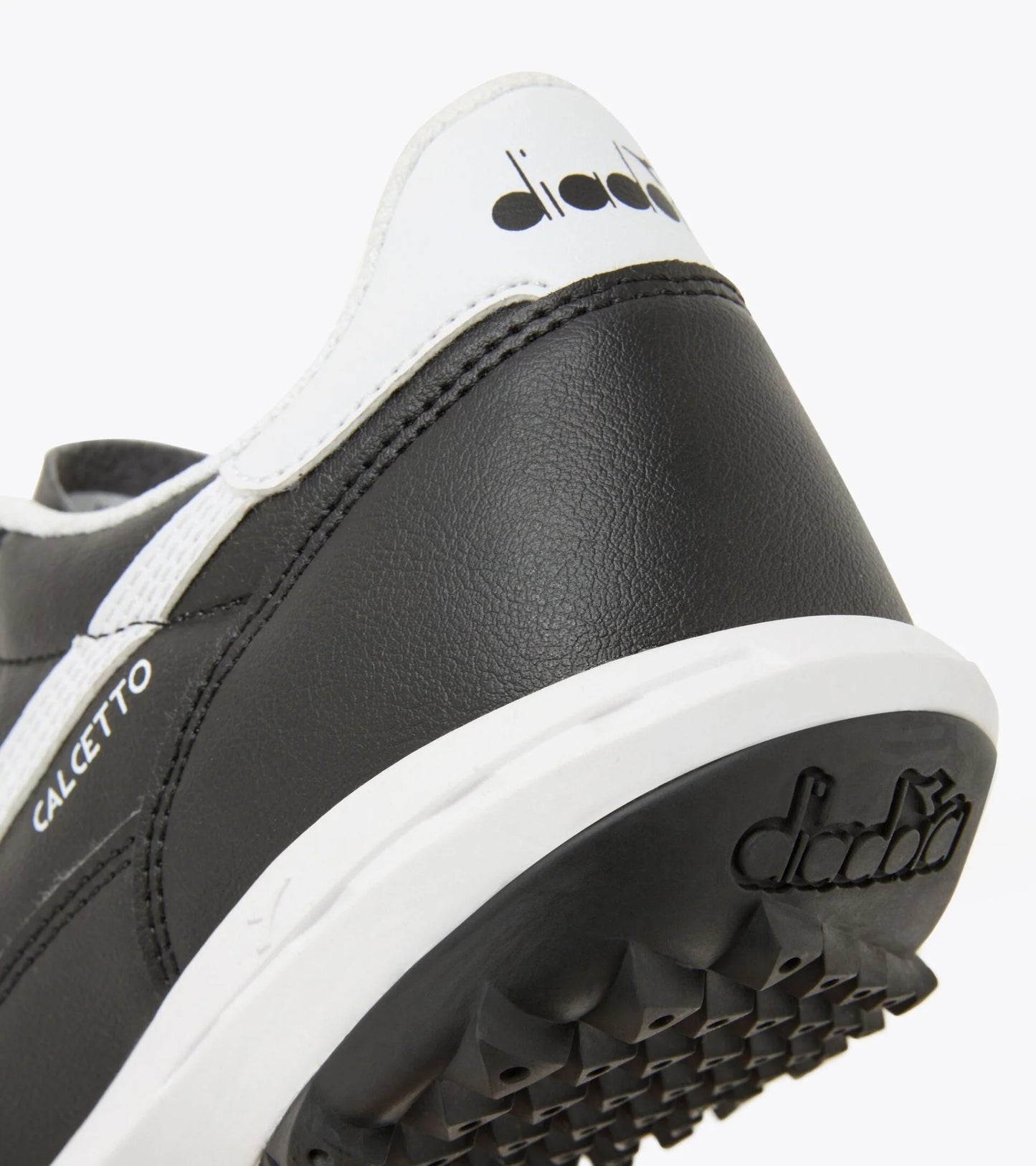 Diadora Calcetto II LT TF Turf Boots Black White