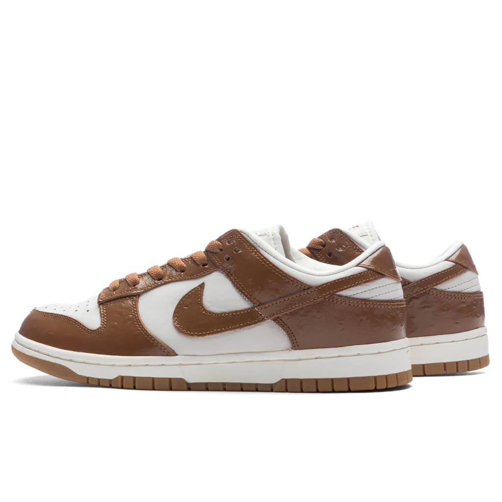 Womens Dunk Low LX Phantom Ale Brown Metallic Gold