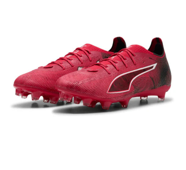 PUMA Ultra 6 Pro CP FG AG Firm Multi Ground Soccer Cleats Black Red