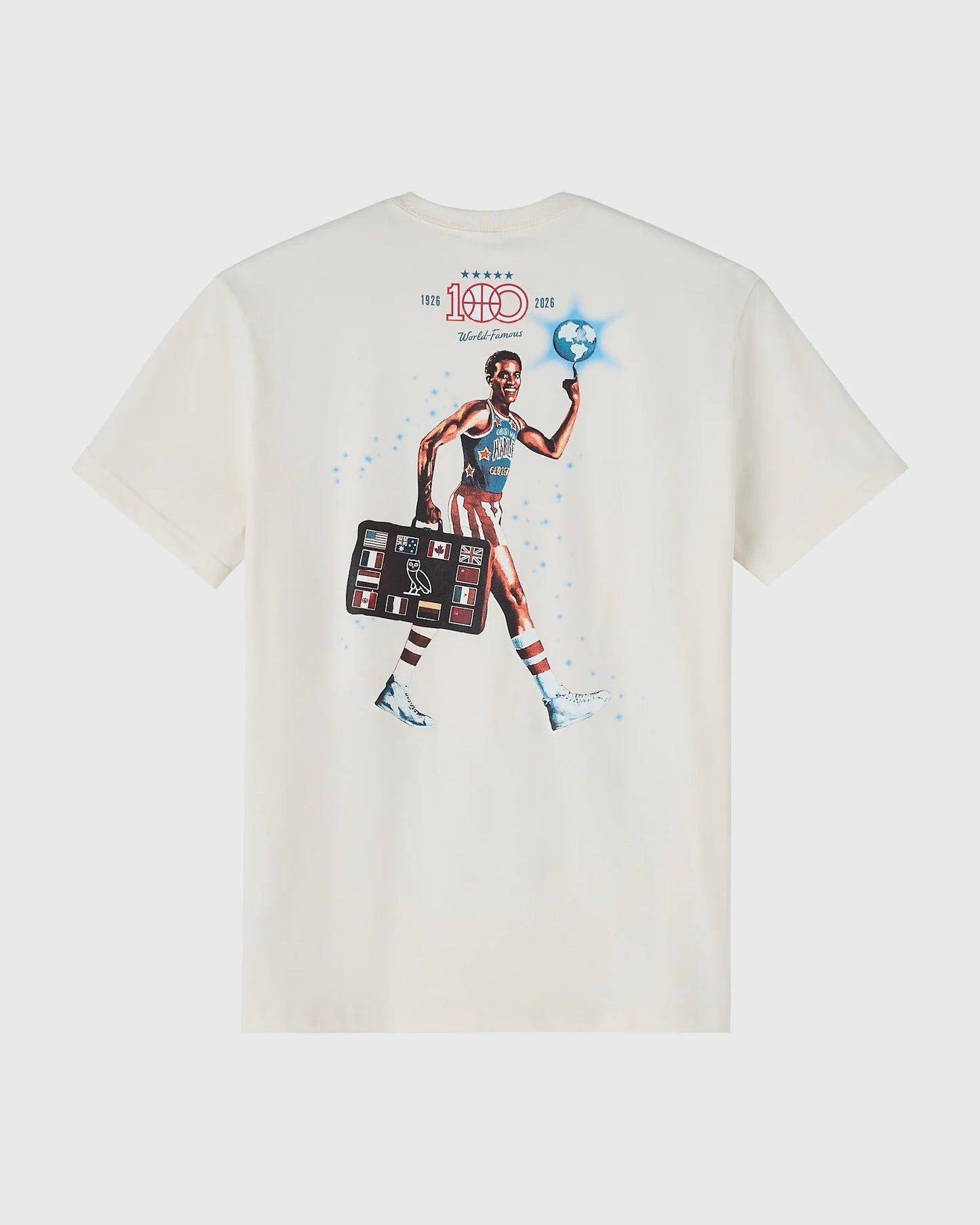 Harlem Globetrotters Tee Off White