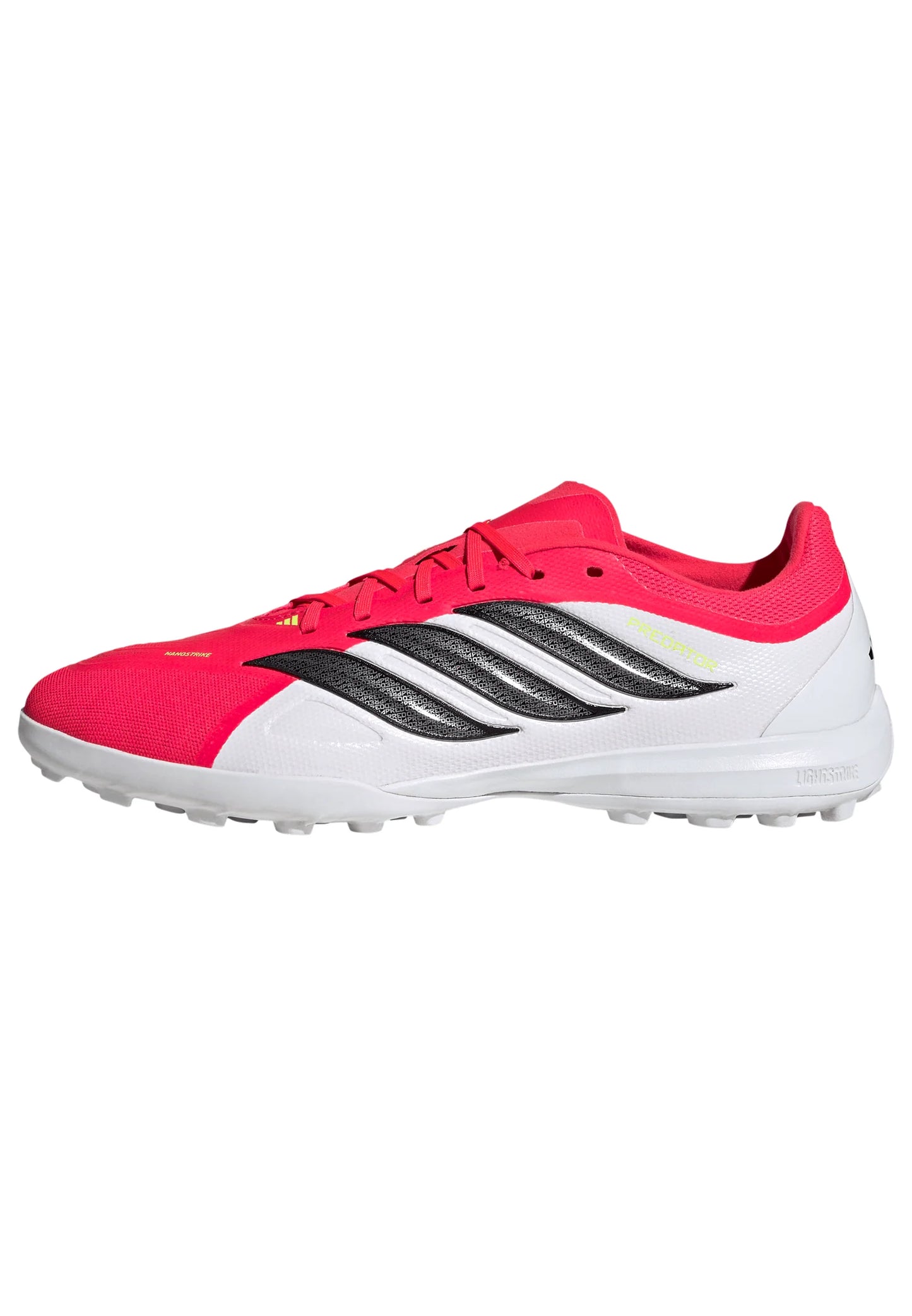 adidas Predator League Fold Over Tongue IN Indoor Mens Soccer Shoes Red Black White