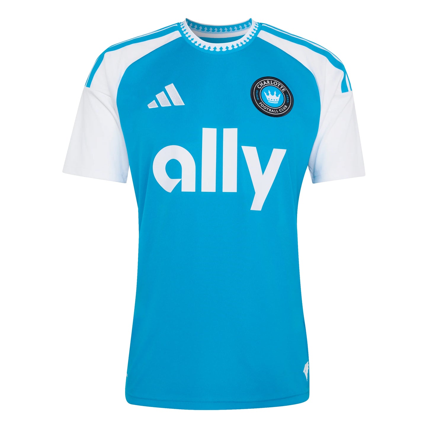 adidas Charlotte FC Home Mens Soccer Jersey 26 27 Blue