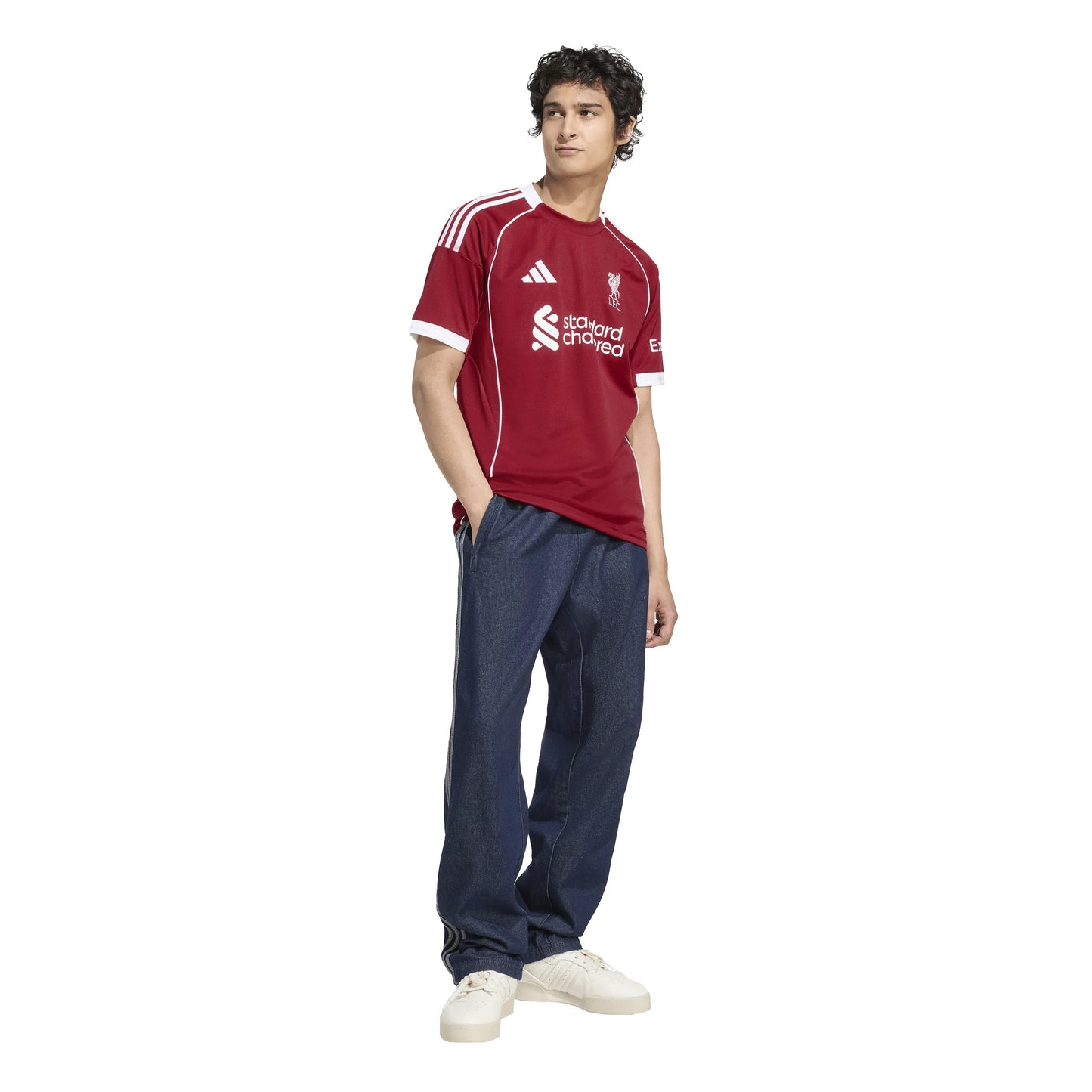 adidas Liverpool FC Home Mens Soccer Jersey 25 26 Red