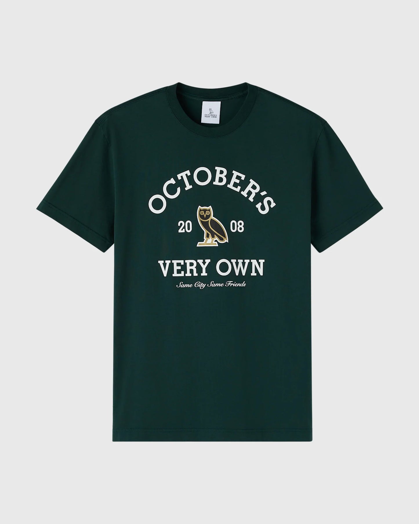 Collegiate Tee Midnight Green
