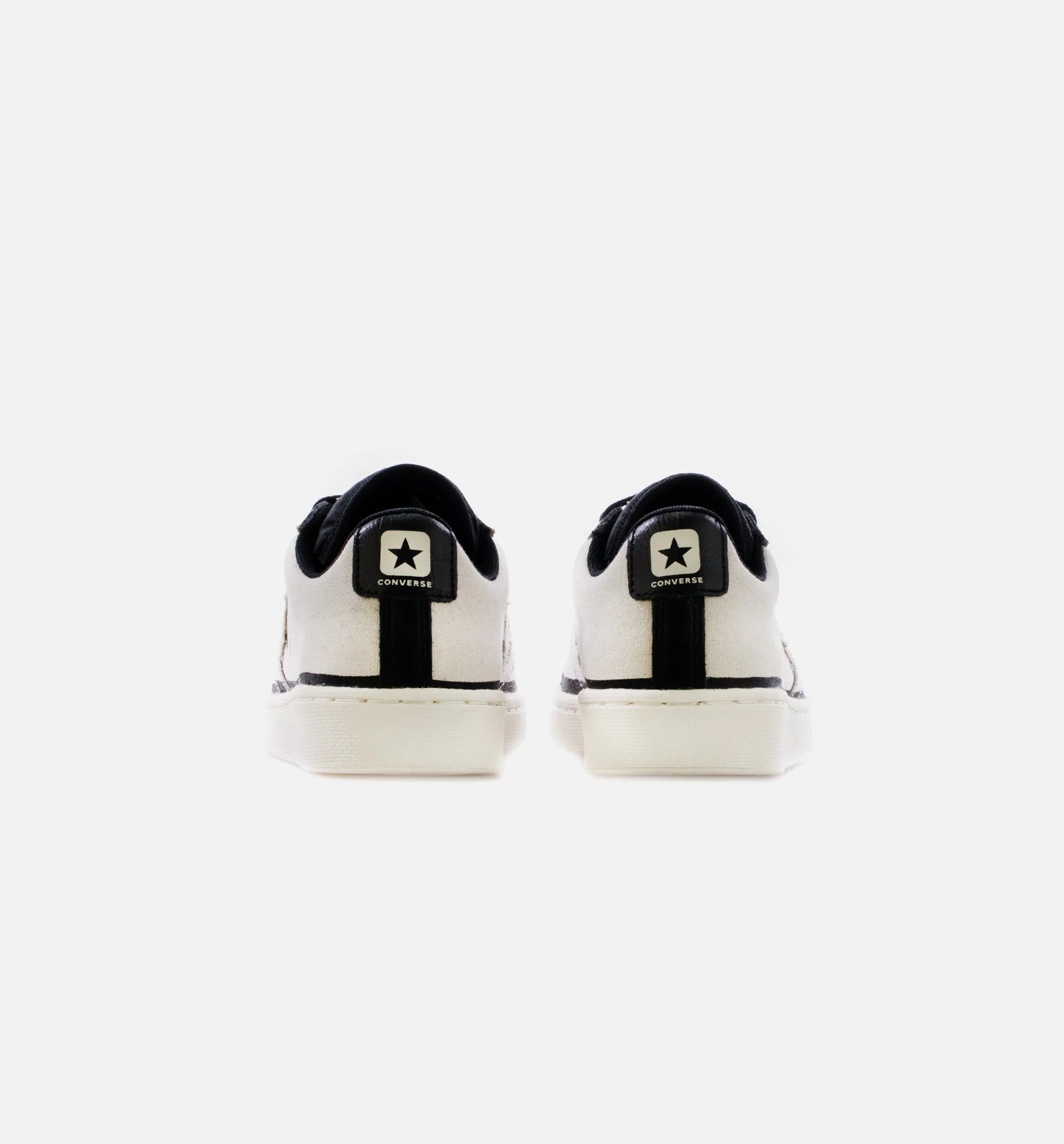 Josh Vides Pro Leather Mens Lifestyle Shoe Bone Black