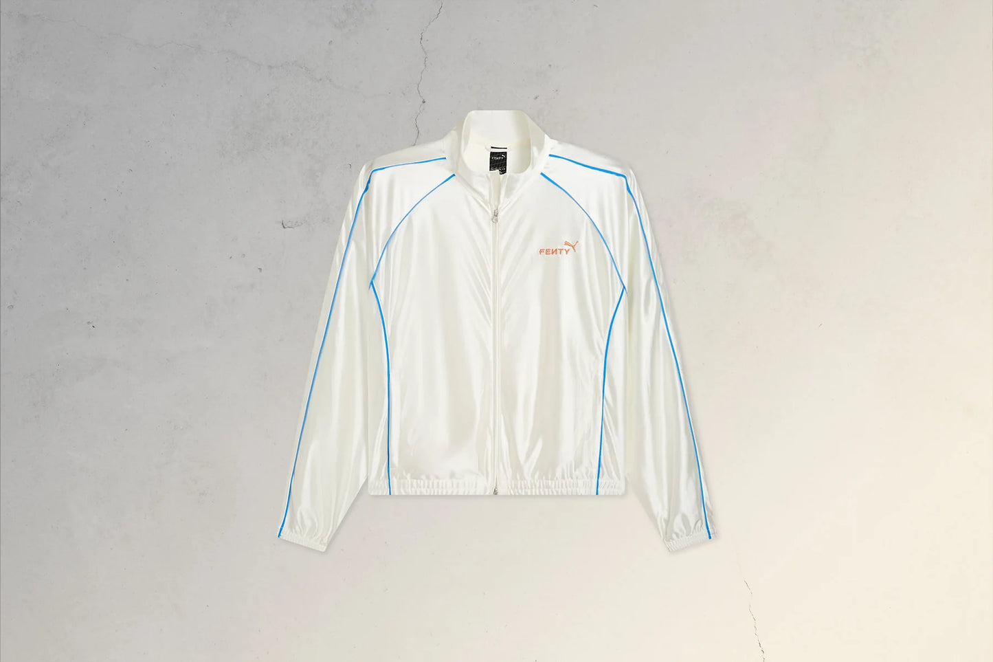 Puma x Fenty T7 Piping Track Jacket Warm White