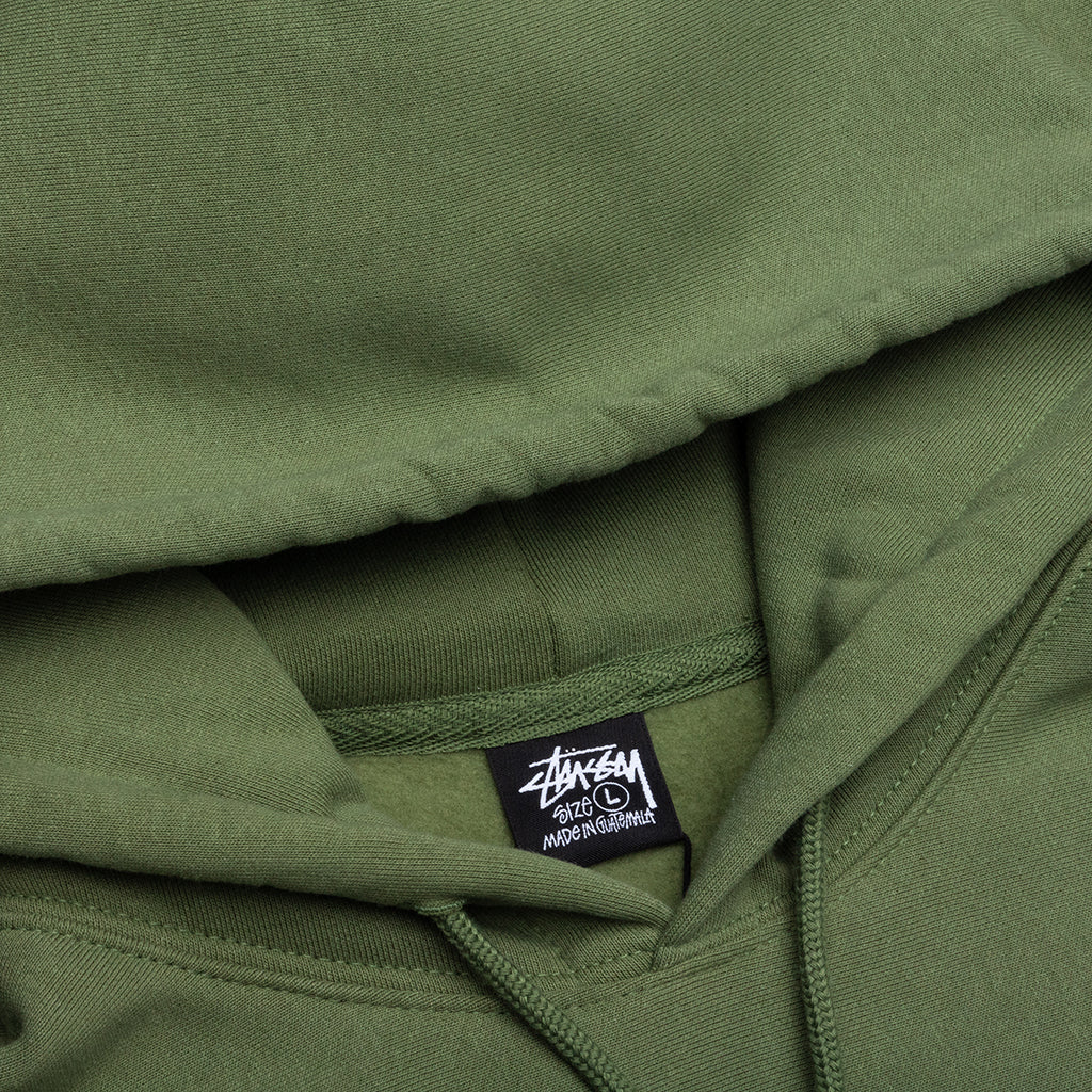 Cross Dot Hoodie Olive