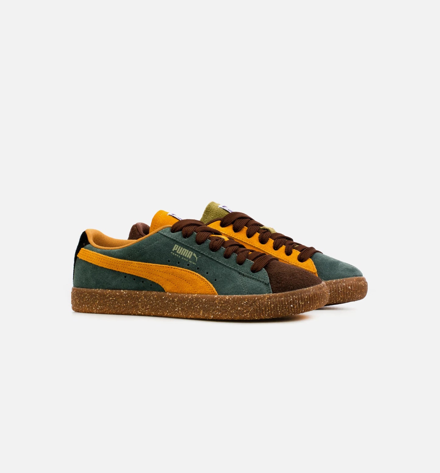 Suede VTG x PAM Mens Lifestyle Shoe Brown Green