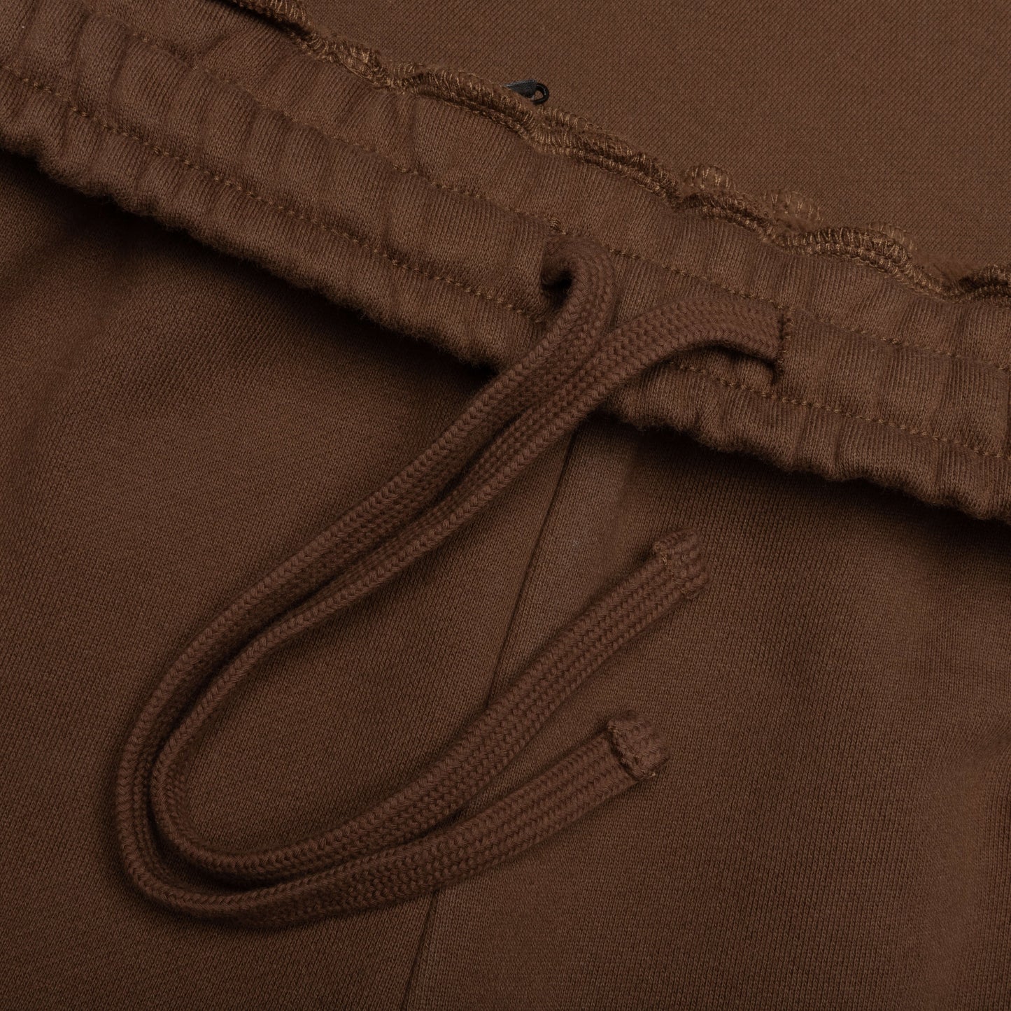 Embroidered Sweatpants Walnut W Cream