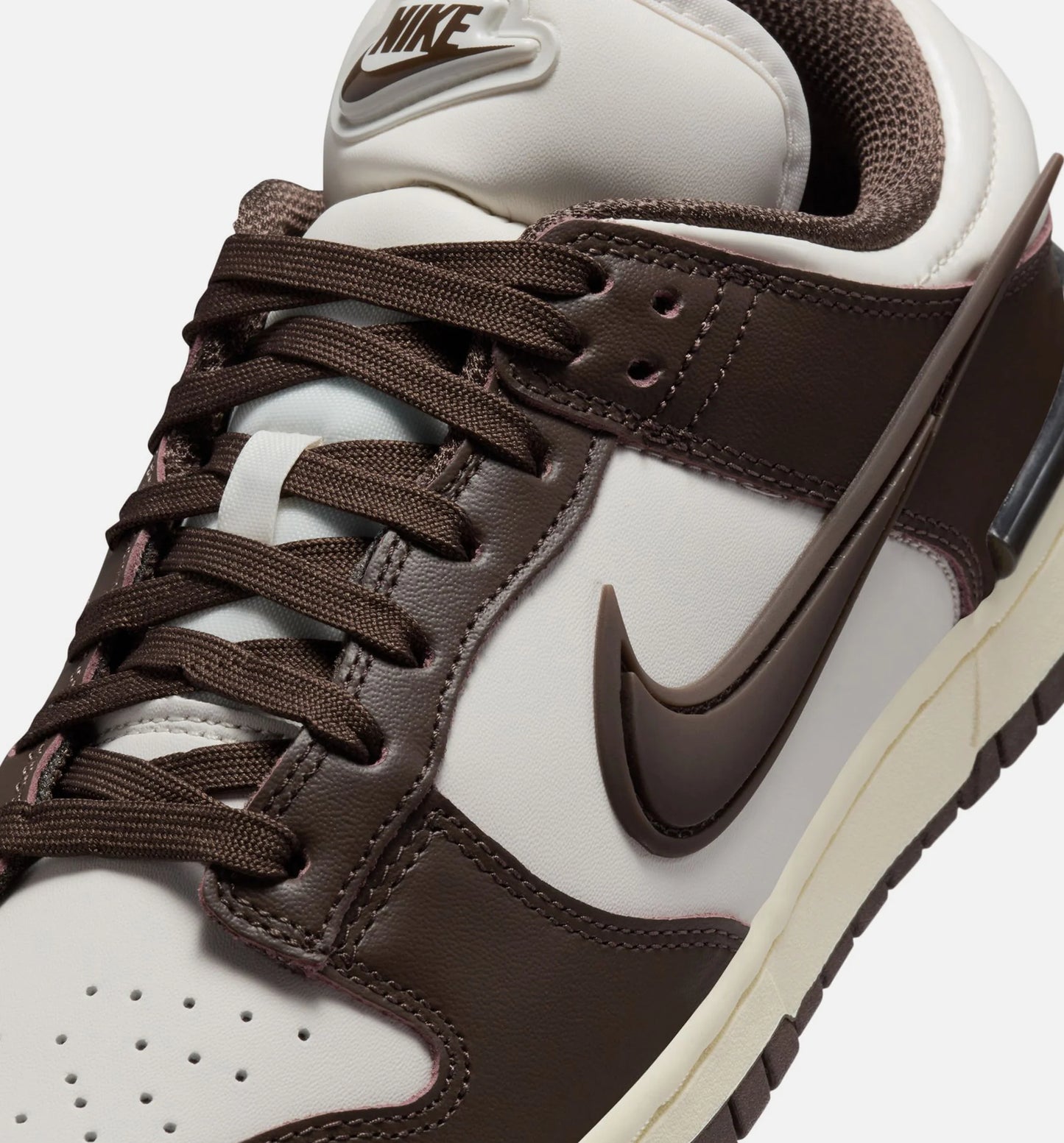Dunk Low Twist Womens Lifestyle Shoe Phantom Baroque Brown Coconut Milk