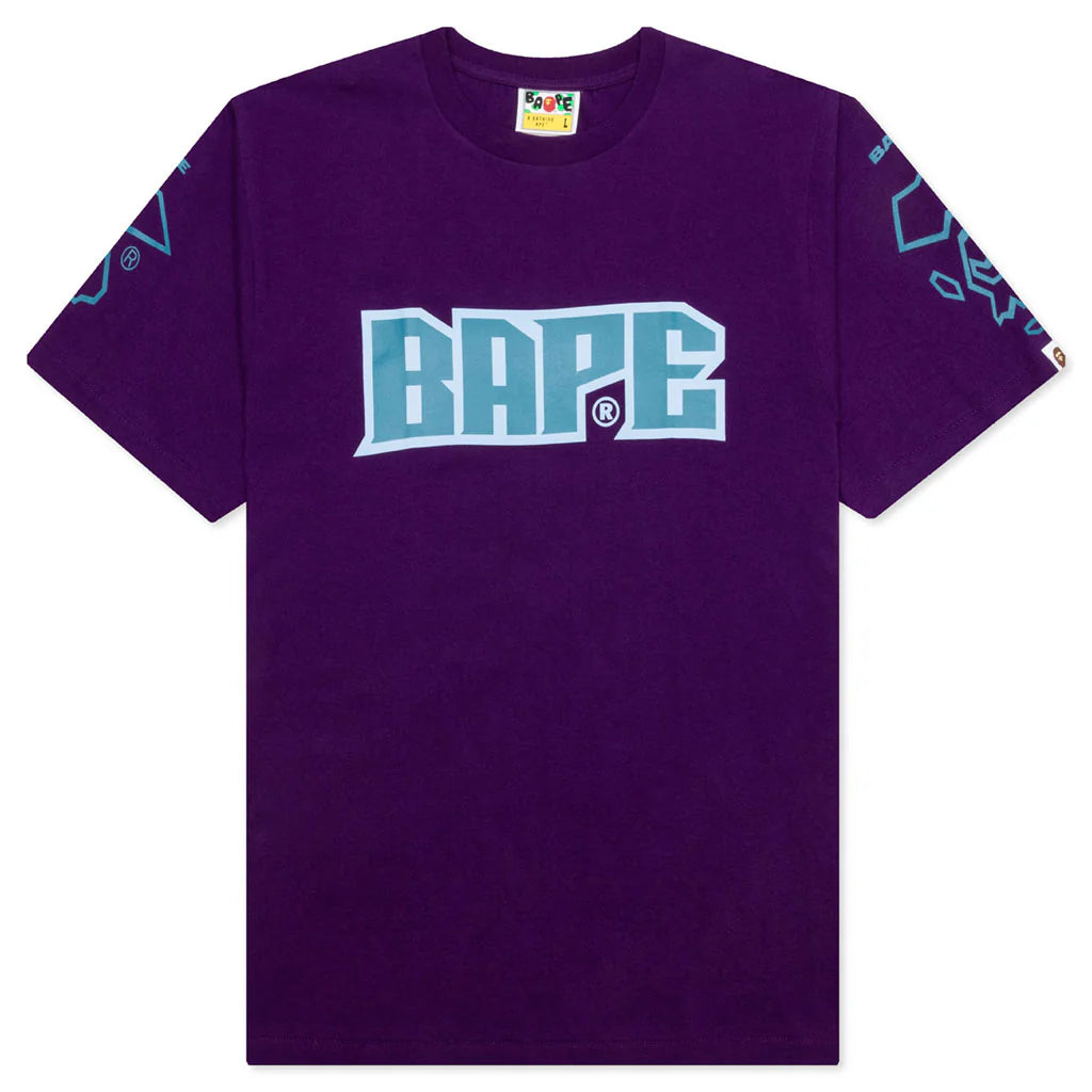 Bape Football Tee Purple