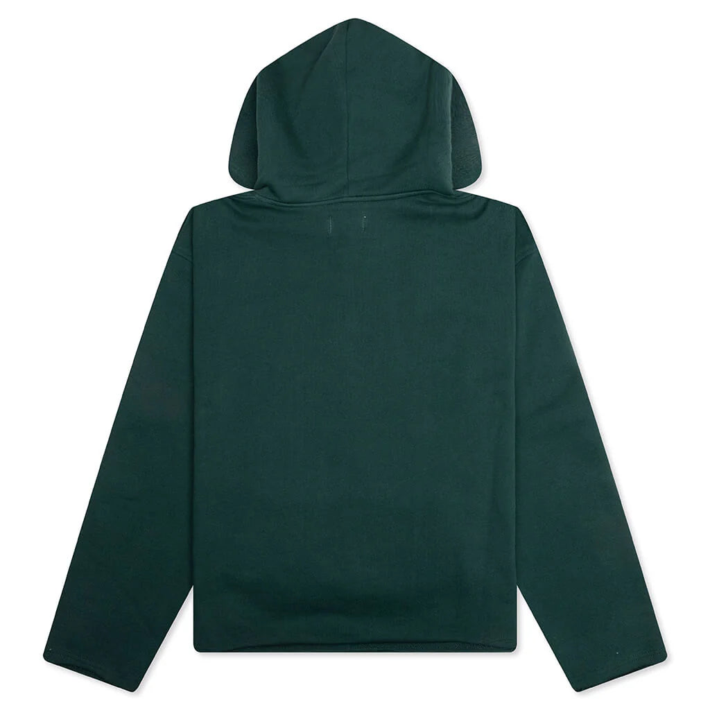 Fire Hoodie Green