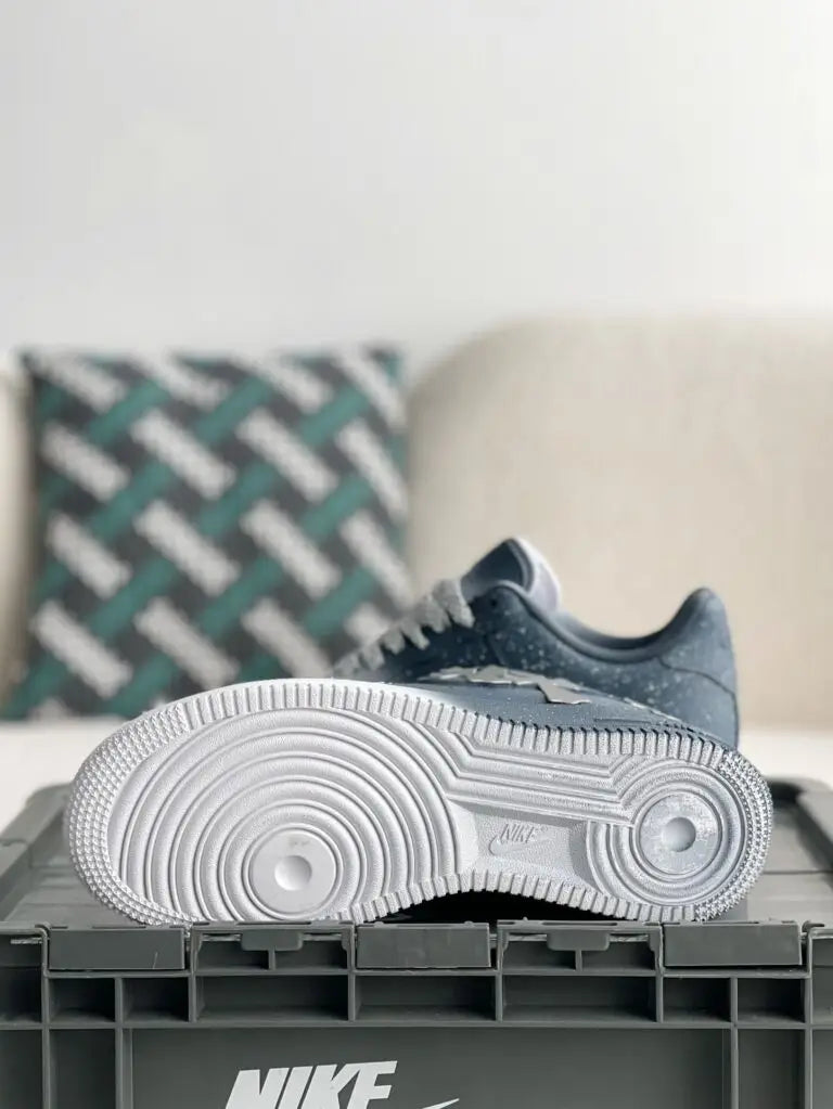 Chrome Hearts x Nike Air Force 1 Grey White Sneakers
