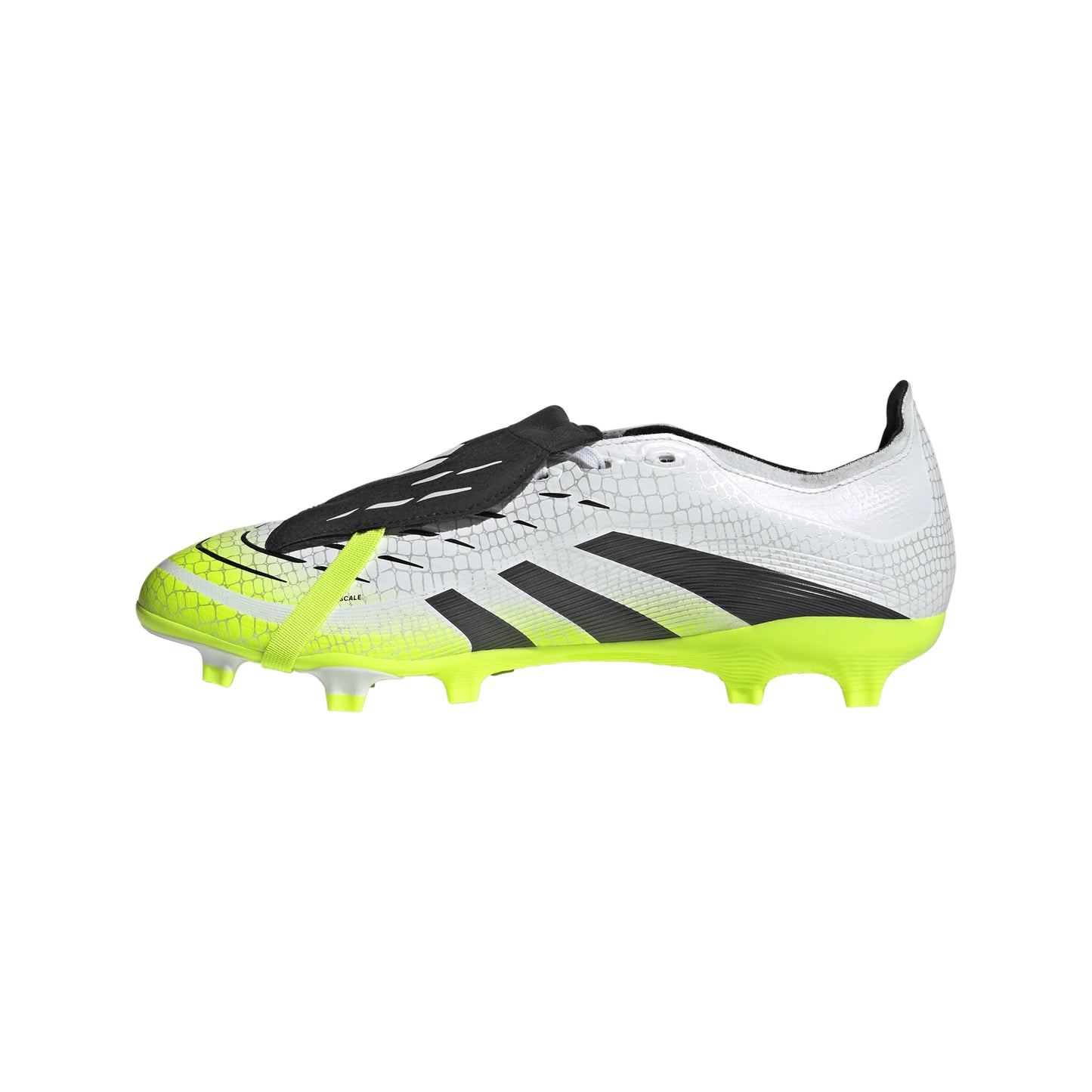 adidas Predator League Fold Over Tongue Firm Multi Ground Soccer Cleats White Black