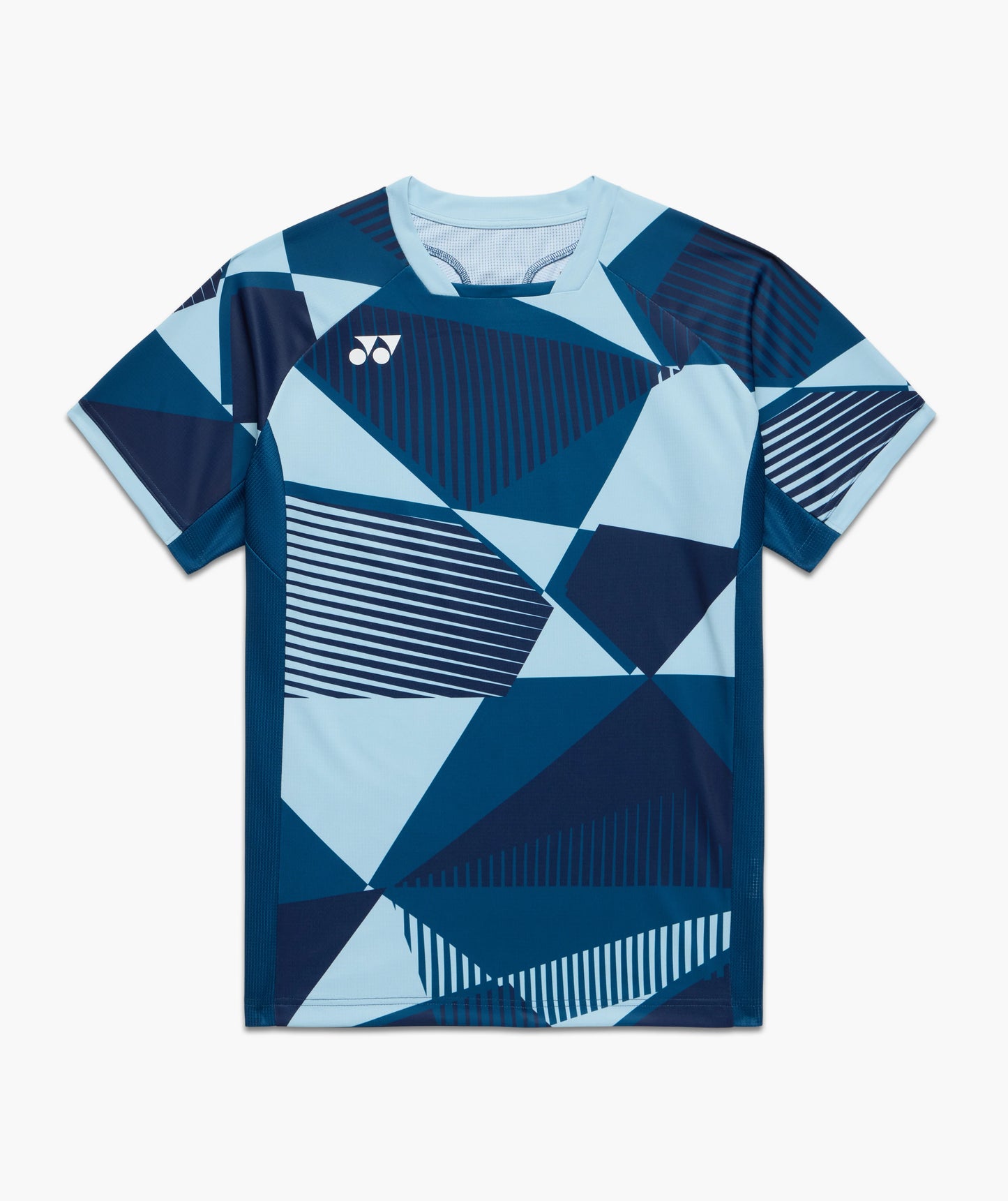 ALL ENGLAND GEO PATTERN CREW NECK SHIRT