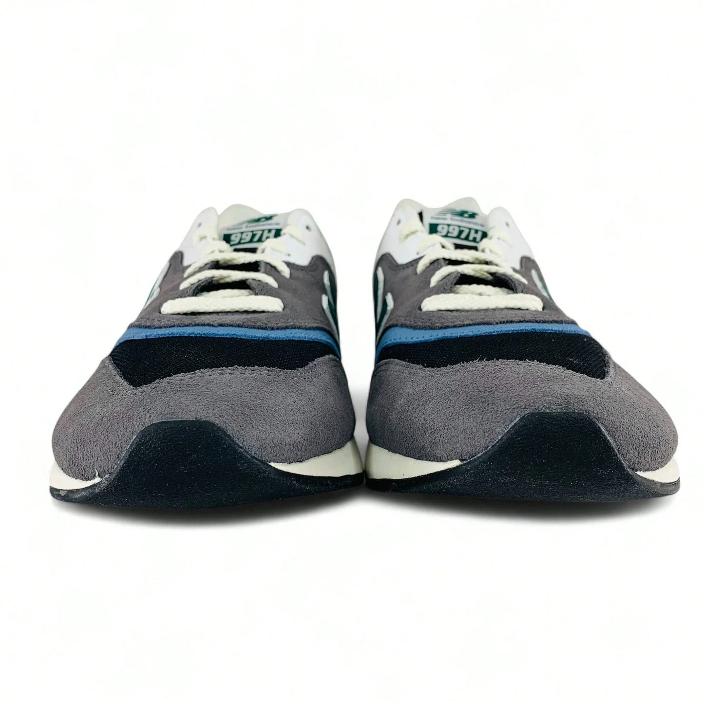 New Balance 997H Cordura Sneaker Shoes Grey Black Heron Blue Green