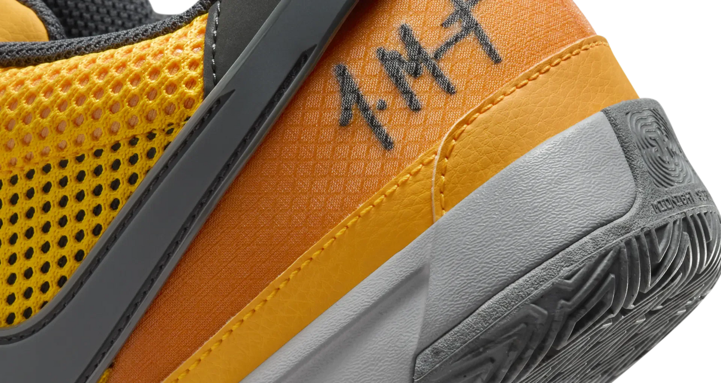 Tênis Nike Ja 1 Gray Orange