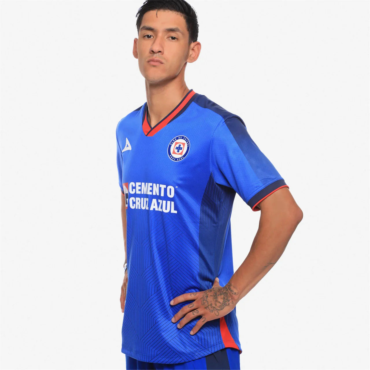 Pirma Mens Cruz Azul Home Jersey 23 Royal