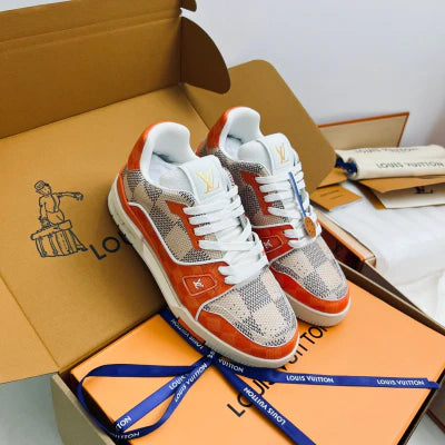Louis Vuitton LV Trainer 54 Sneakers Orange