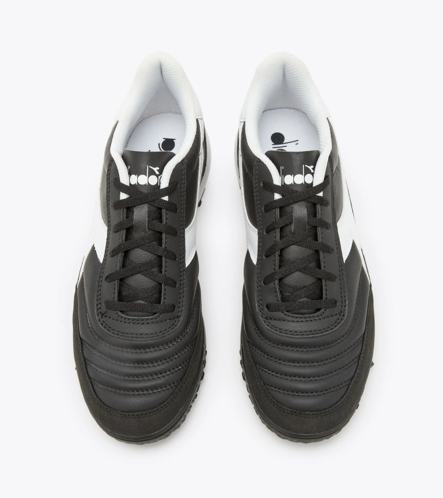 Diadora Calcetto II LT TF Turf Boots Black White