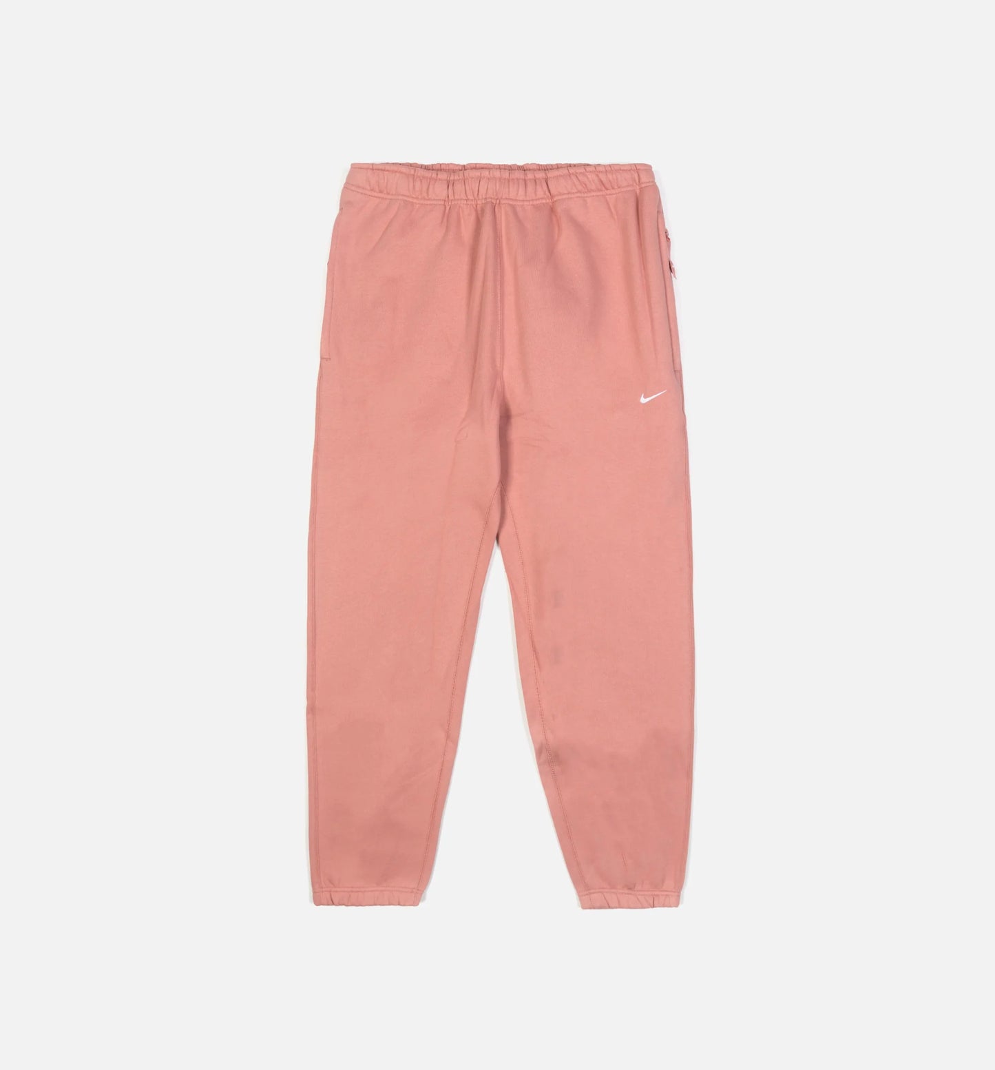 Solo Swoosh Joggers Mens Pant Red Stardust White