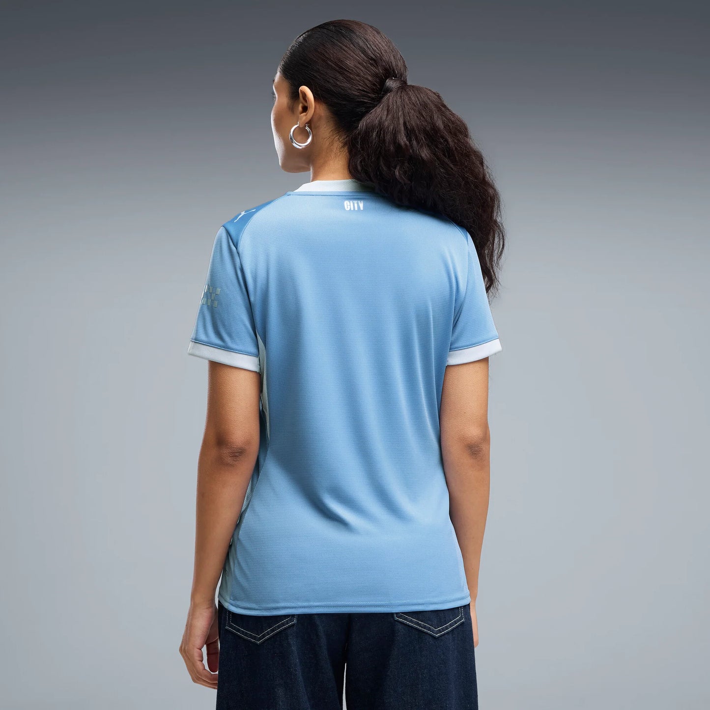 PUMA Manchester City Home Womens Soccer Jersey 2026 Light Blue Icy Blue