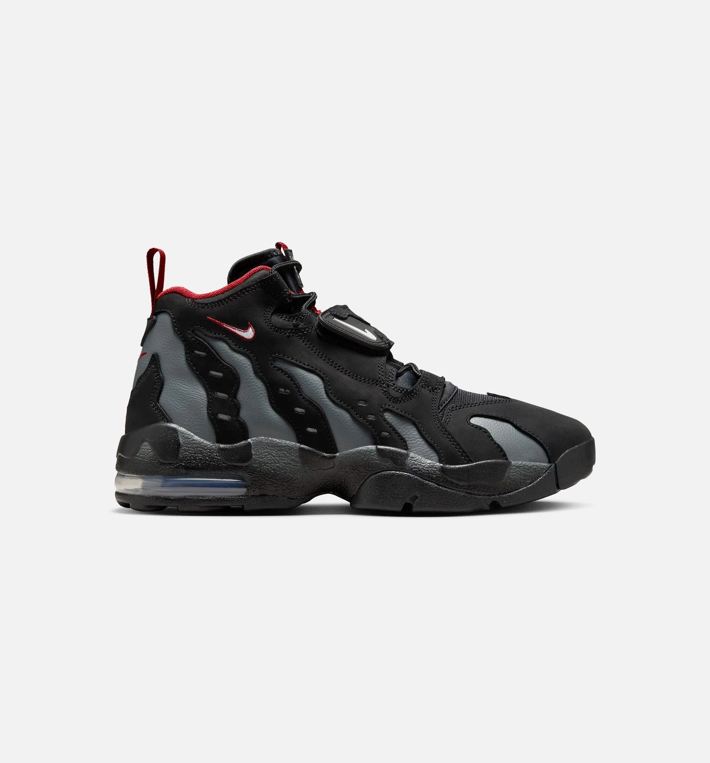 Air DT Max 96 Falcons Mens Lifestyle Shoe Black White Team Anthracite Metallic Silver Fire Red
