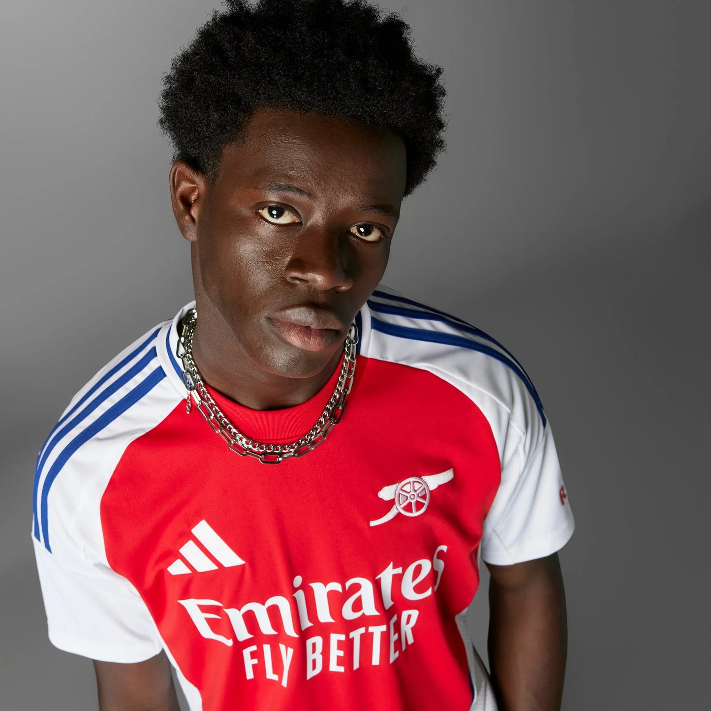 adidas Mens Arsenal FC Home Jersey 24 25