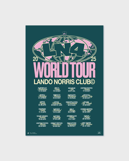 WORLD TOUR POSTER