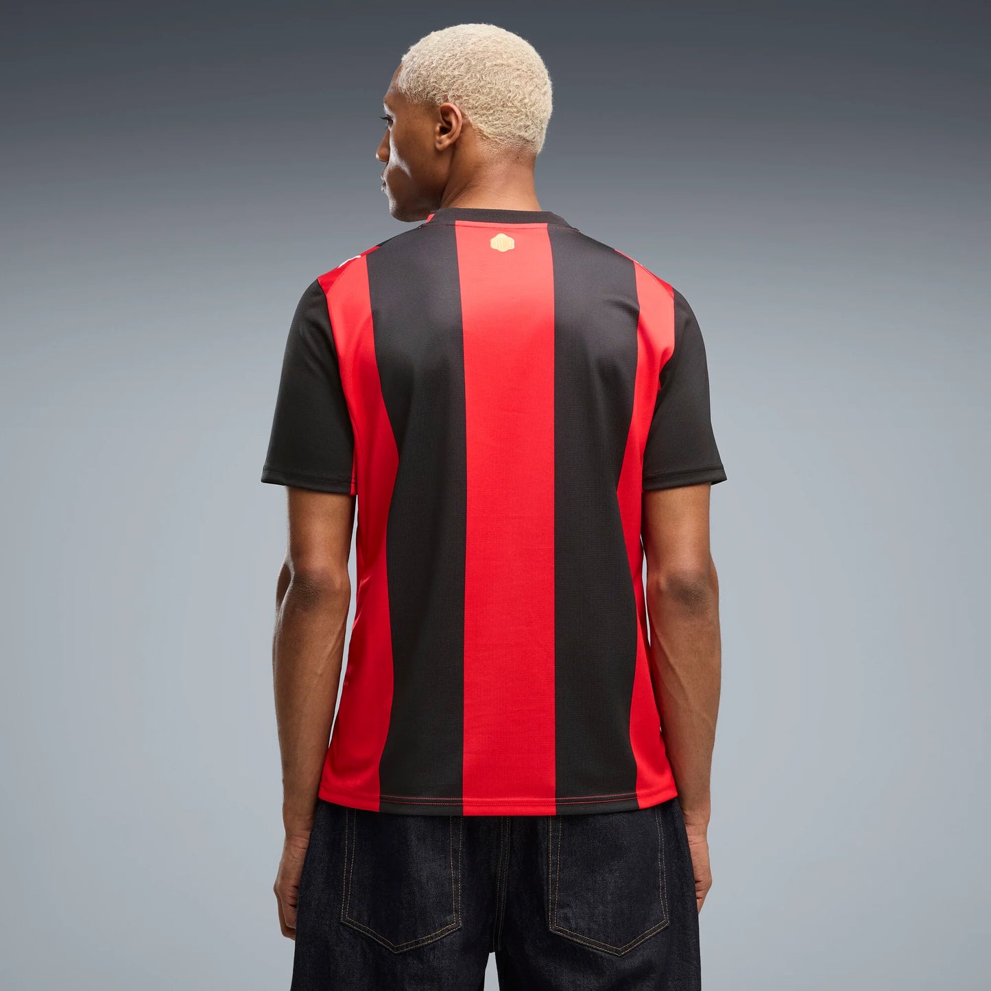 PUMA AC Milan Home Mens Soccer Jersey 2026 Black Red