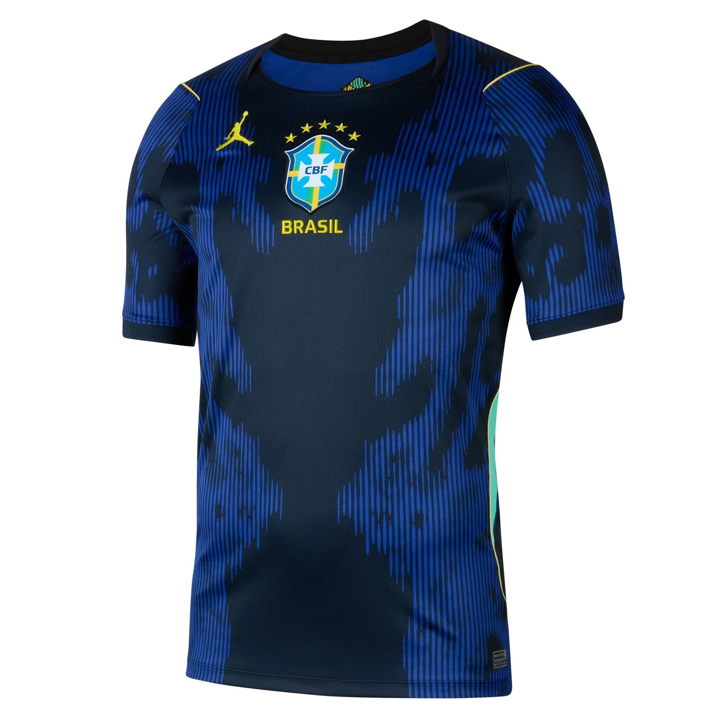 Mens Jordan Dri FIT Soccer Replica Jersey Brazil 2026 Stadium Away