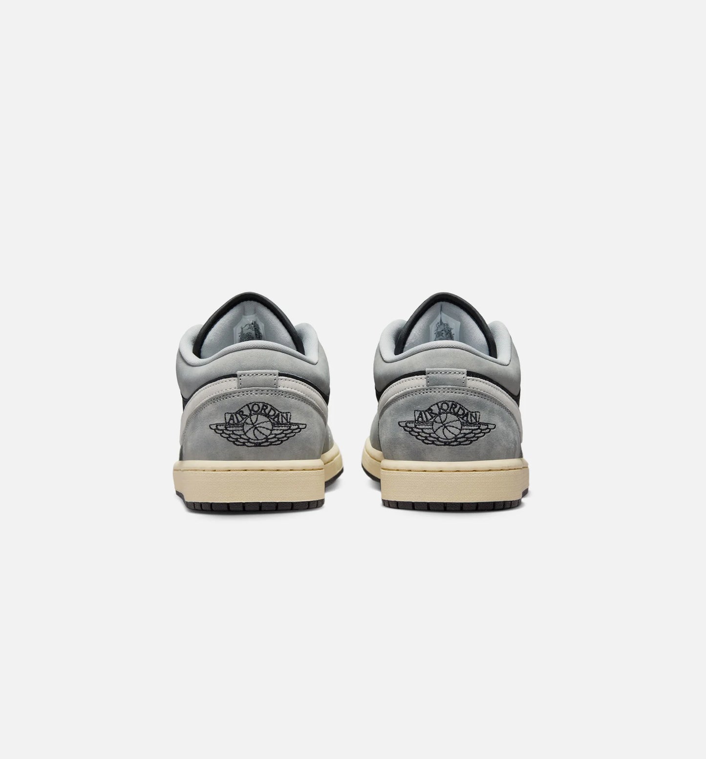 Air Jordan 1 Low SE Mens Lifestyle Shoe Light Smoke Grey White Off Noir