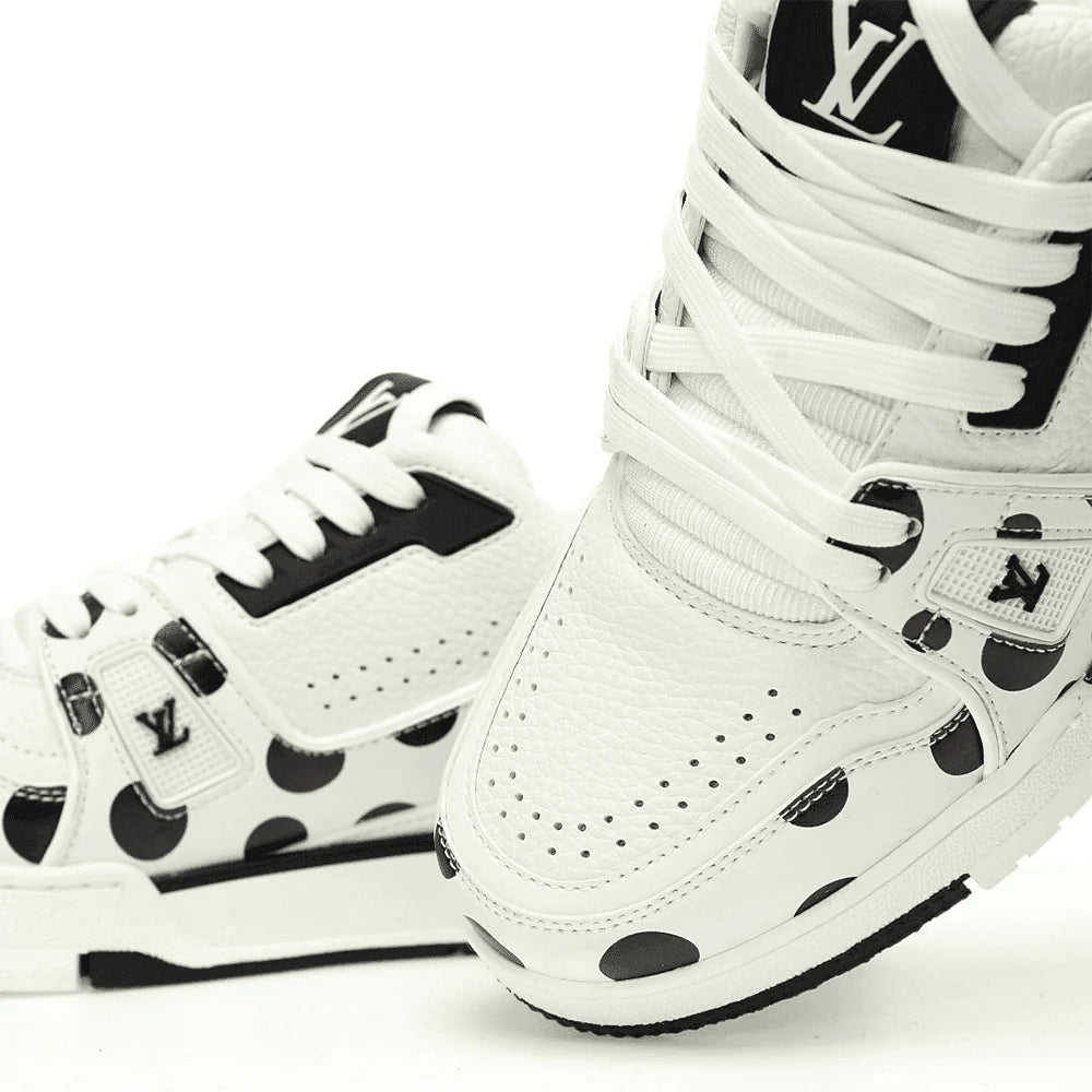 Louis Vuitton LV Trainer Sneaker x Yayoi Kusama Black