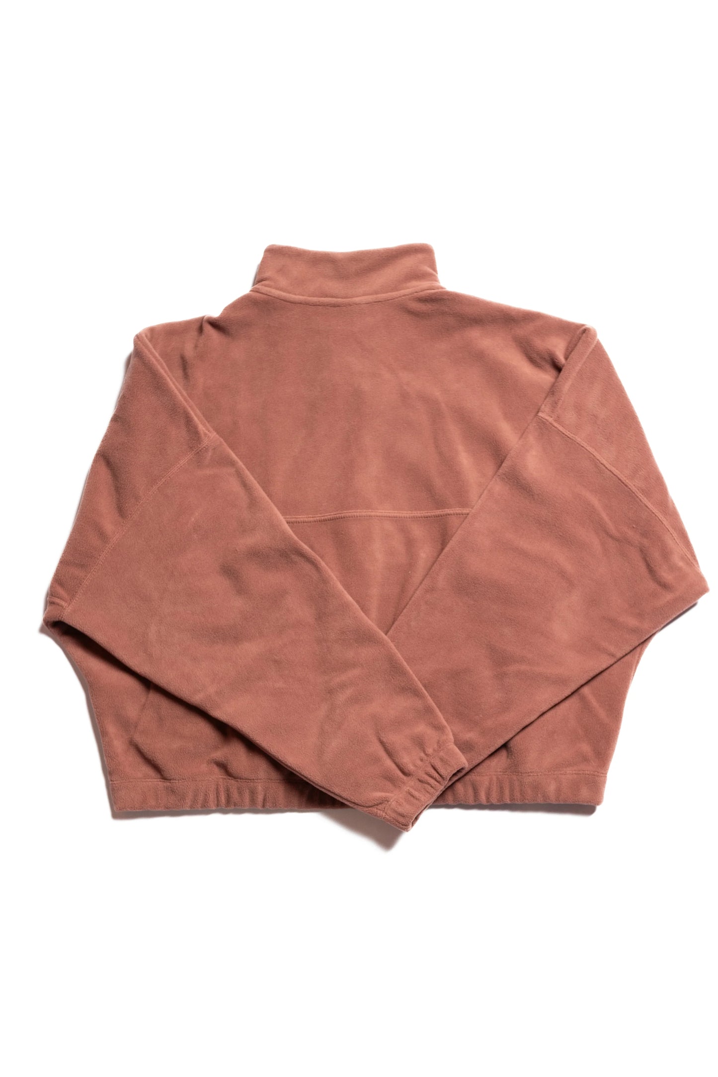Nike Womens One Therma FIT Oversized 1 2 Zip Fleece Top