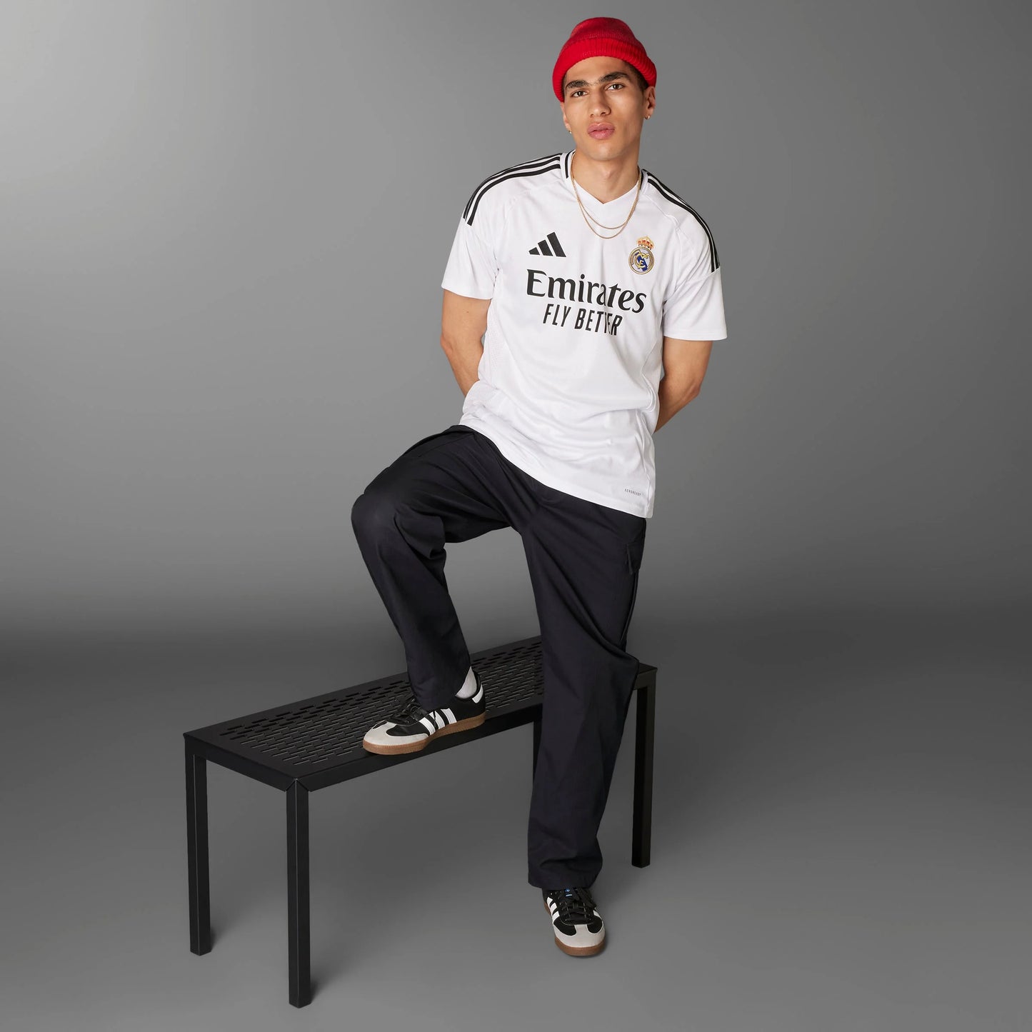adidas Mens Real Madrid Home Jersey 24 25
