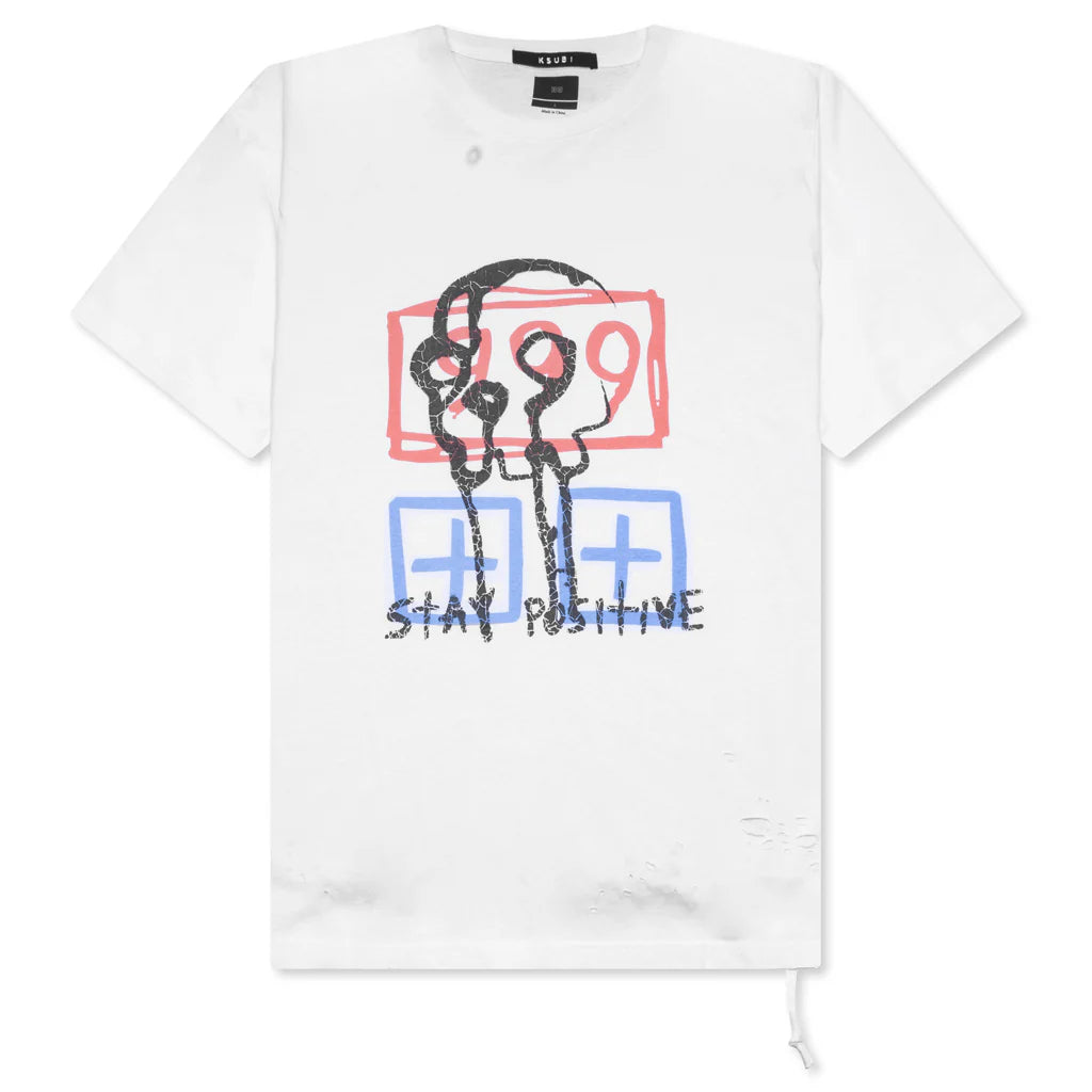 Juice Wrld Kash S S Tee Vintage White