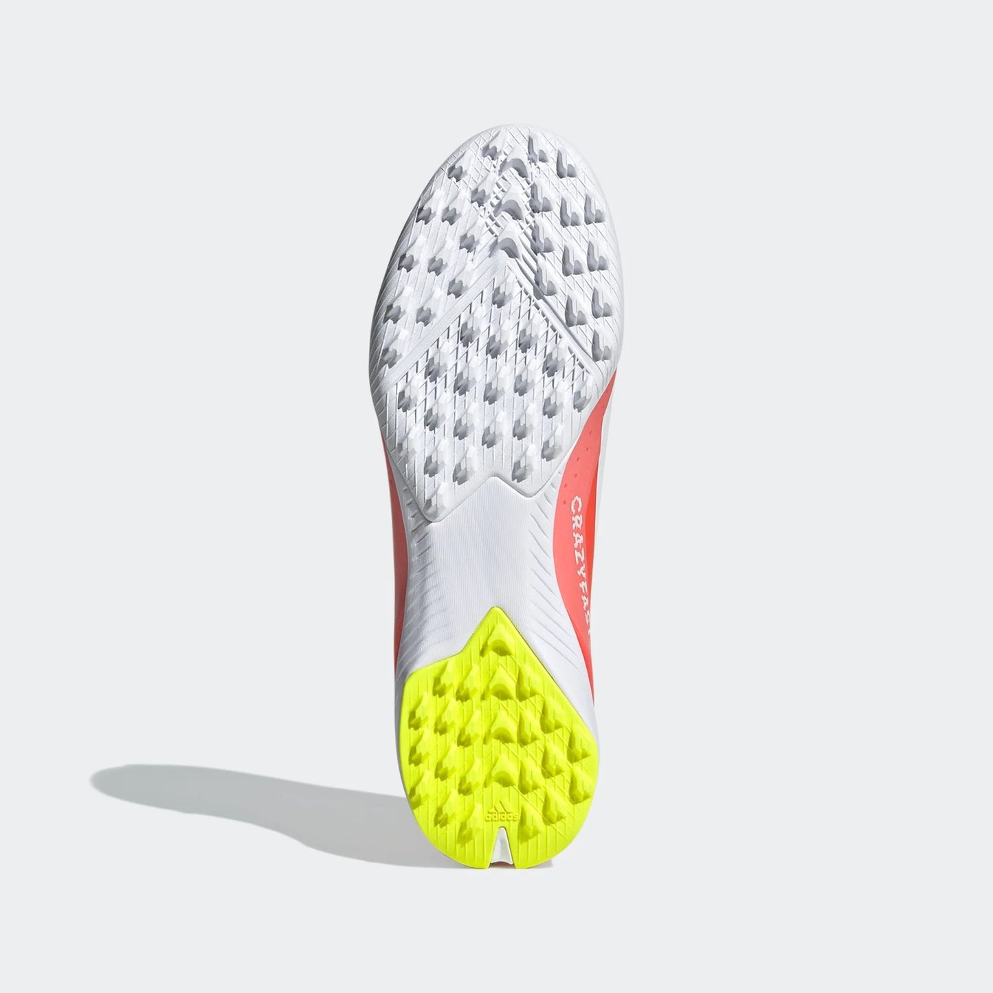 adidas X Crazyfast League Laceless TF Laceless Turf Boots Solar Red White Solar Yellow
