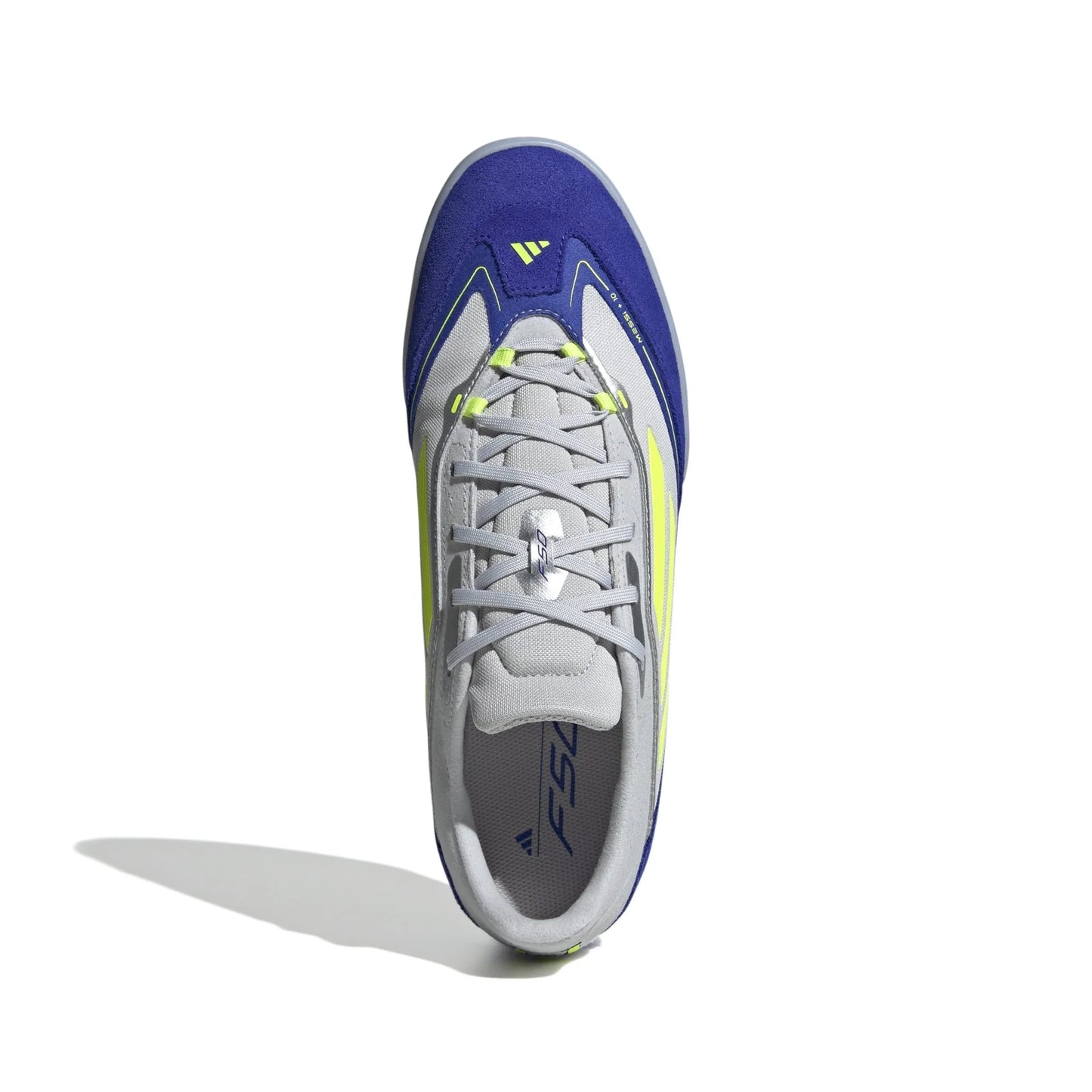 adidas F50 Messi Freestyle Indoor Boots Silver Yellow Blue