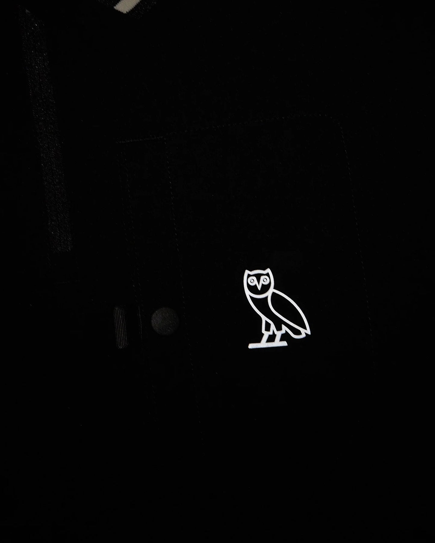 OVO Golf Stretch Nylon Polo Black