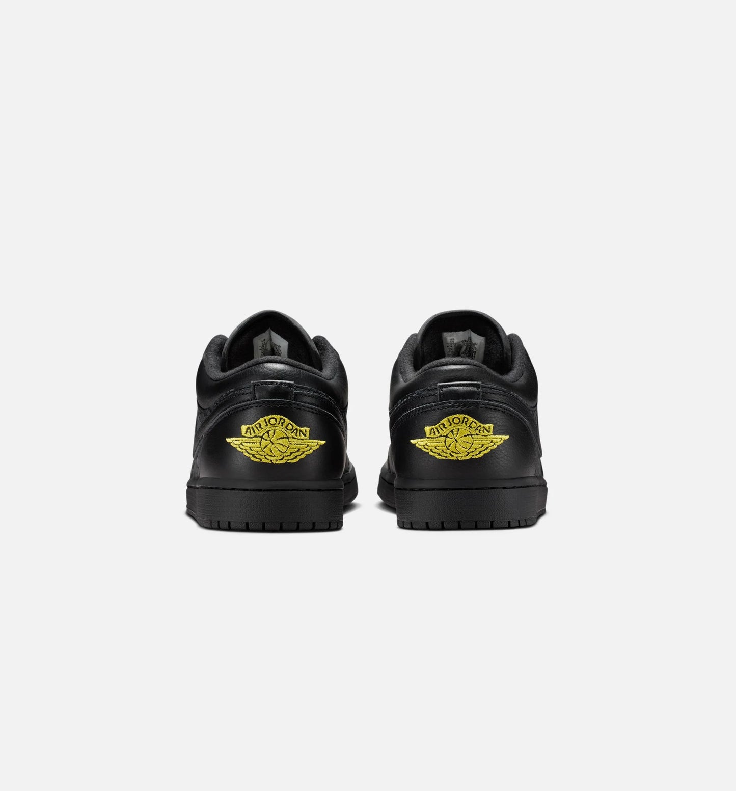Air Jordan 1 Low SE Mens Lifestyle Shoe Black Anthracite Tour Yellow