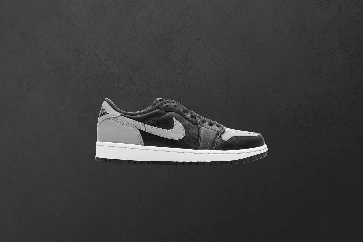 Air Jordan 1 Low OG Shadow Black Medium Grey White