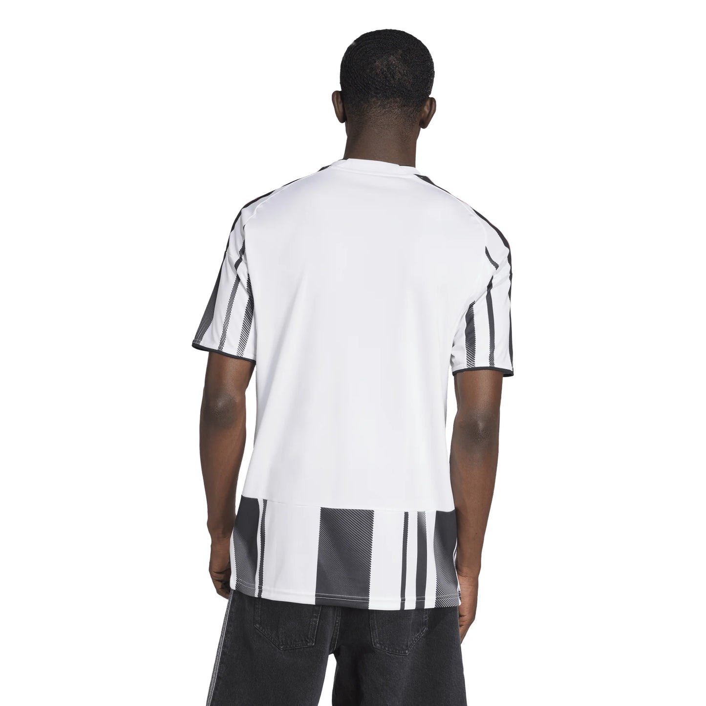 adidas Mens Juventus Home Jersey 25 26 White Black