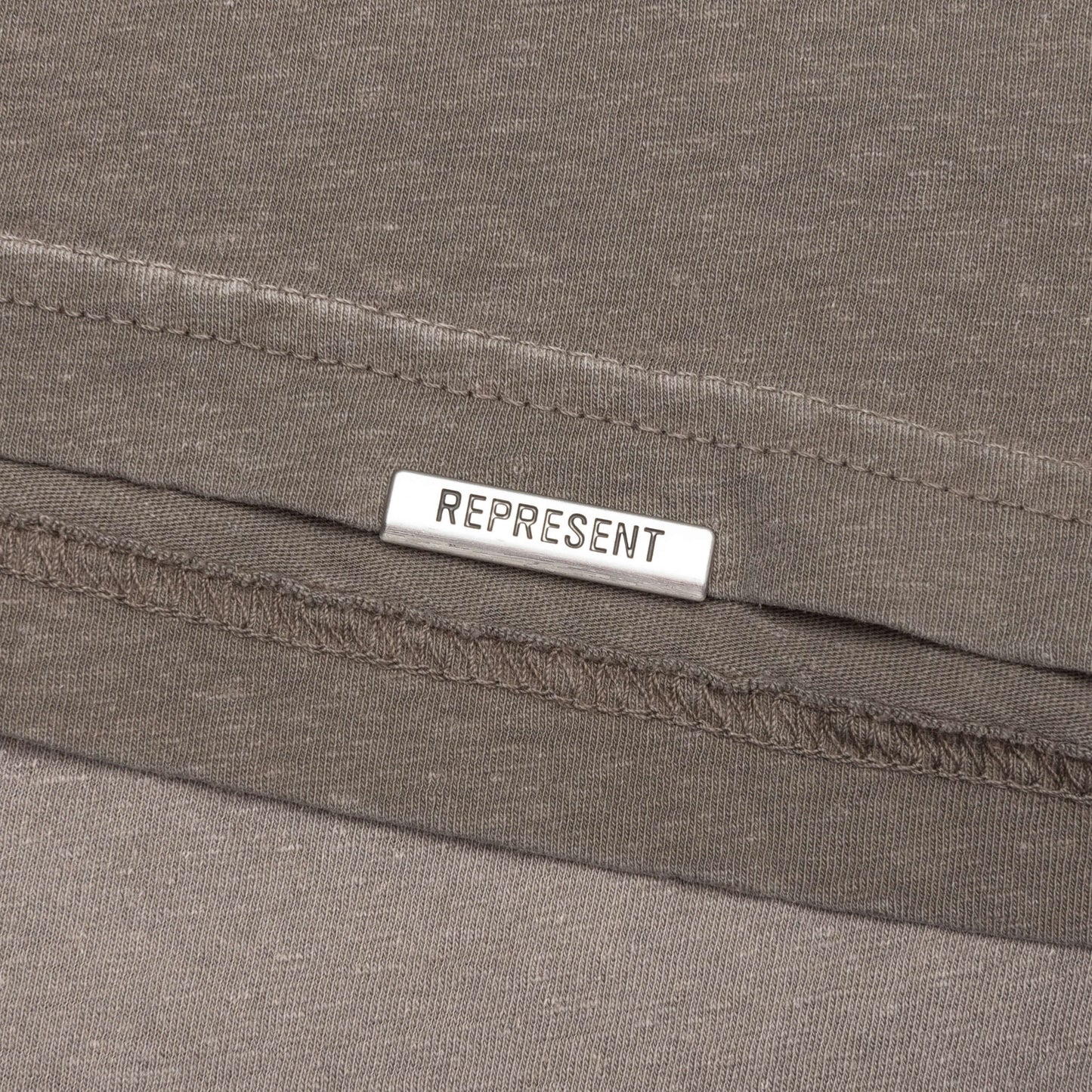 Team Rep T Shirt Dark Taupe