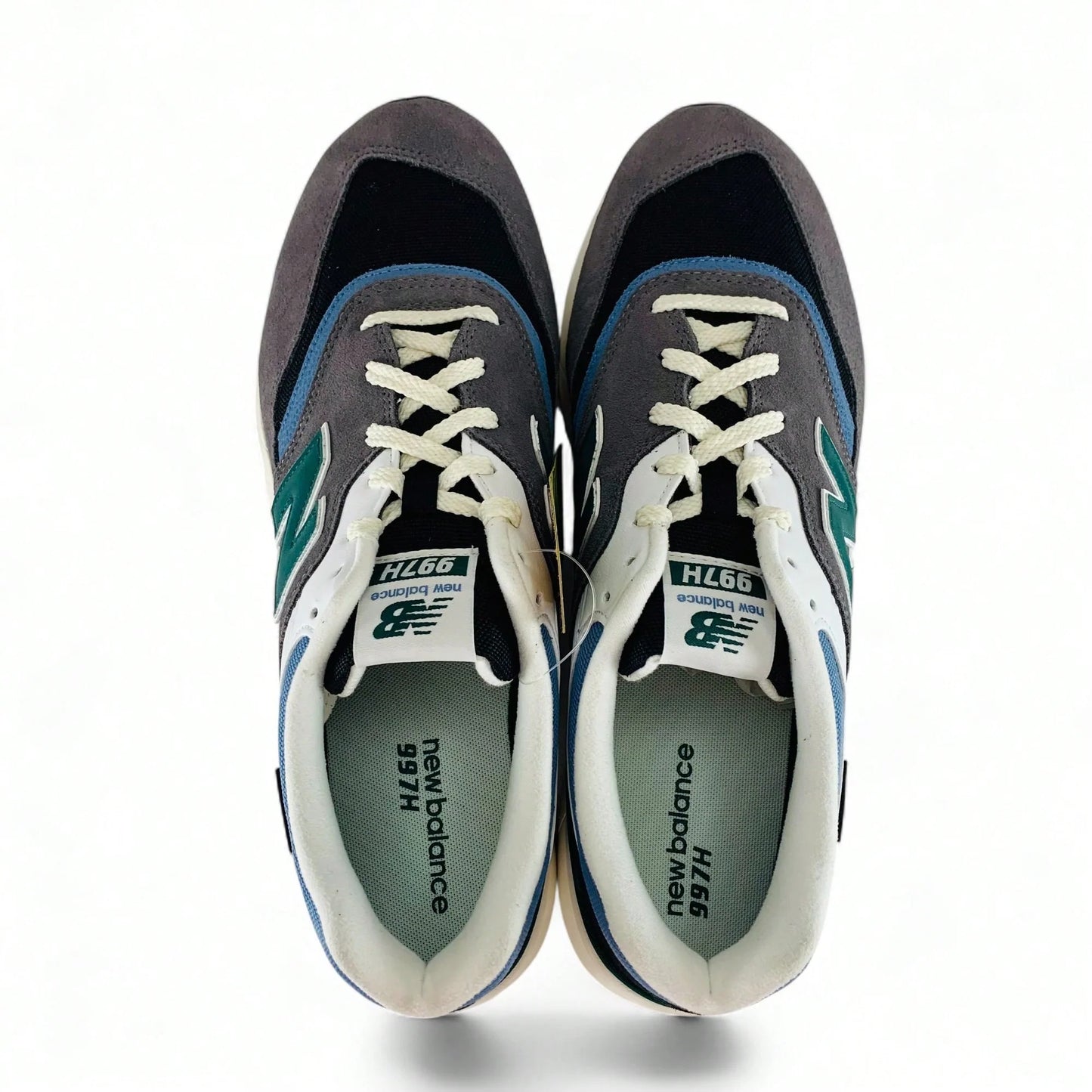 New Balance 997H Cordura Sneaker Shoes Grey Black Heron Blue Green
