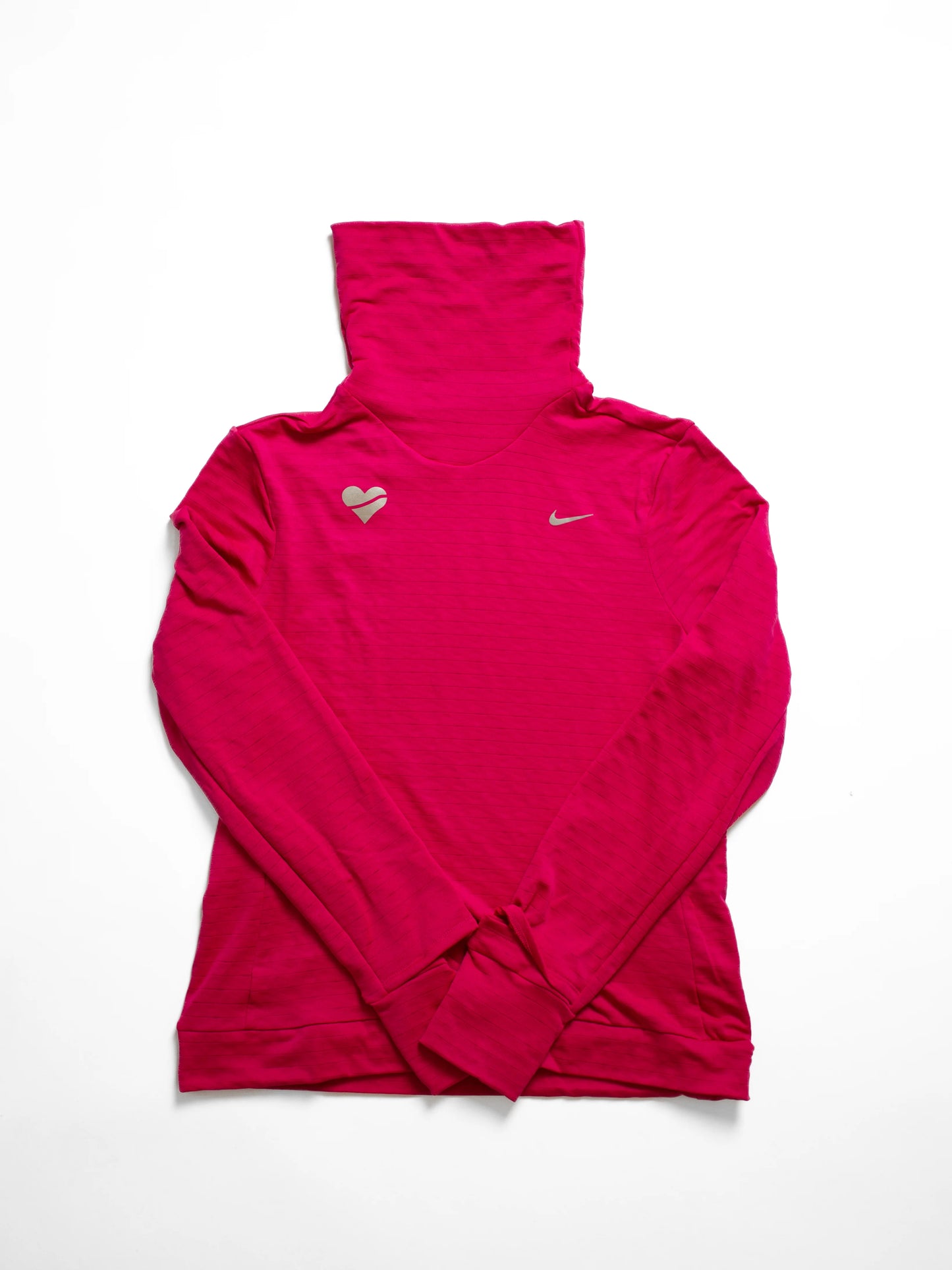 Nike Womens Therma FIT Swift Element Turtleneck Running Top