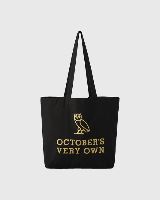 Owl Lock Up Tote Black